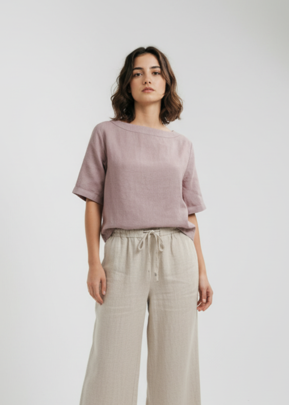 Blusa Serifos Dove