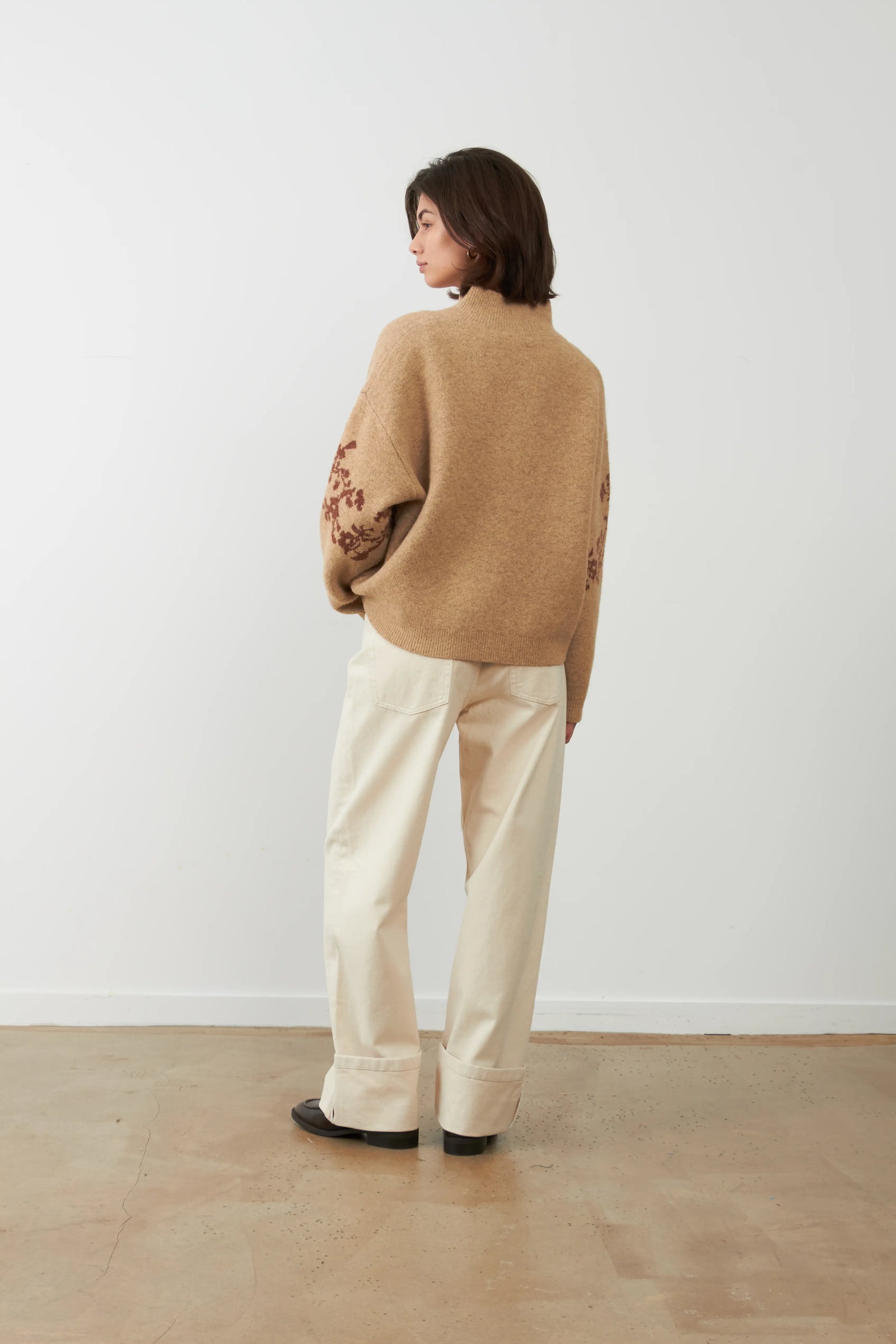 Sweater Egeo Beige-Choco