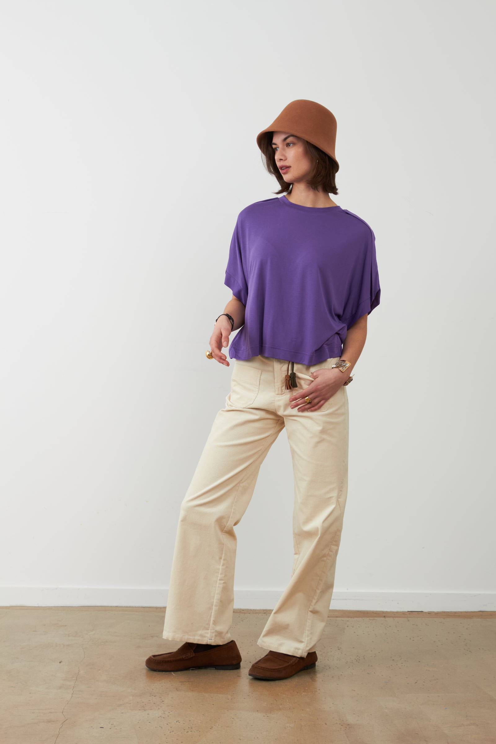 Polera Delta Morado
