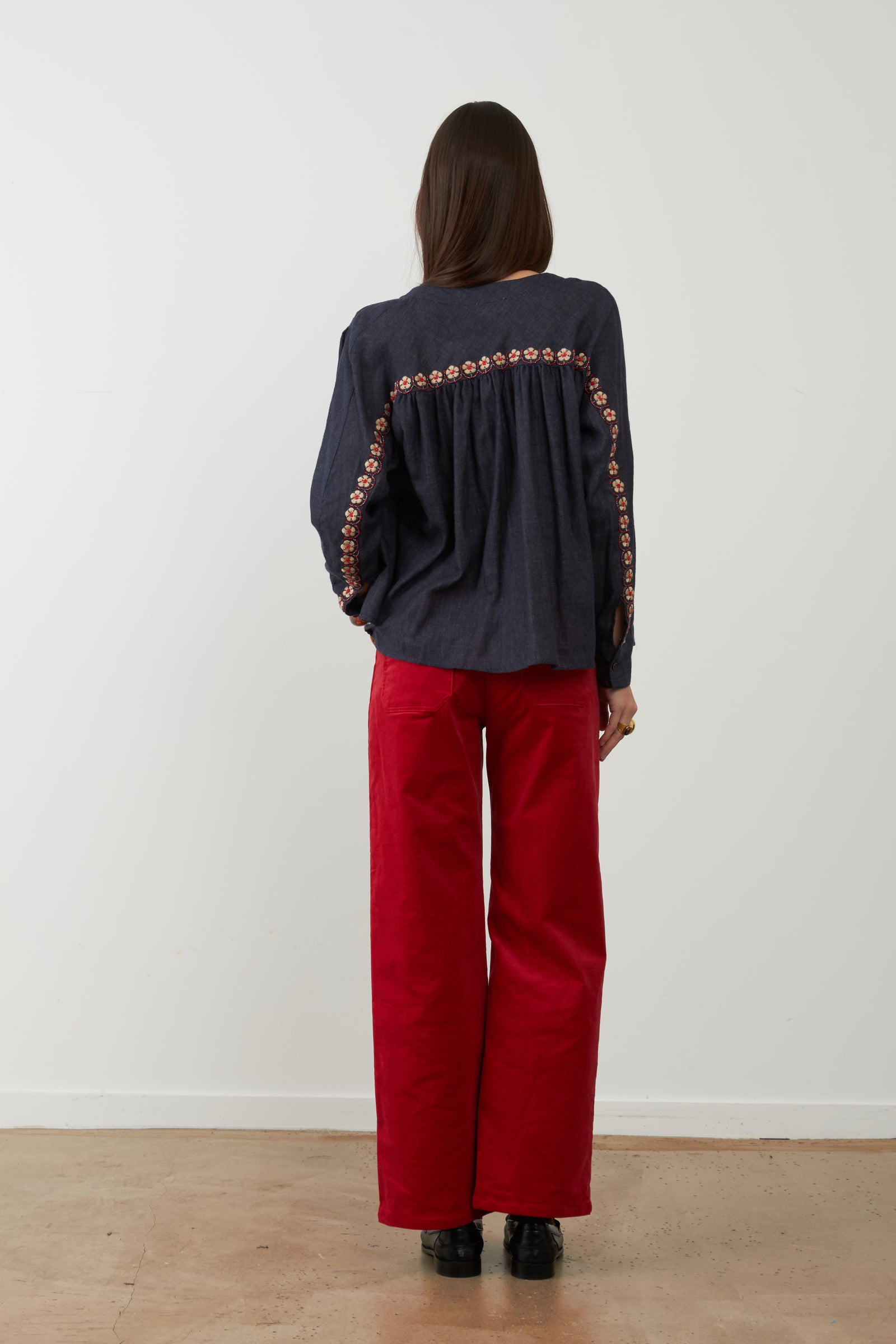 Blusa Kristin Azul Noche