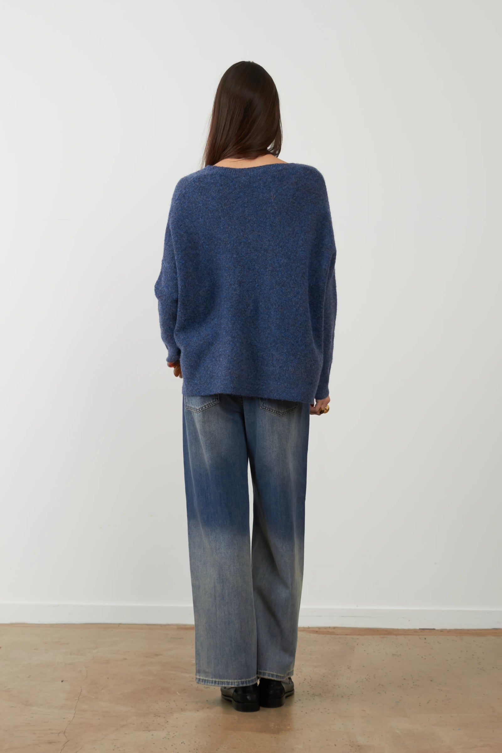 Sweater Lam Azul