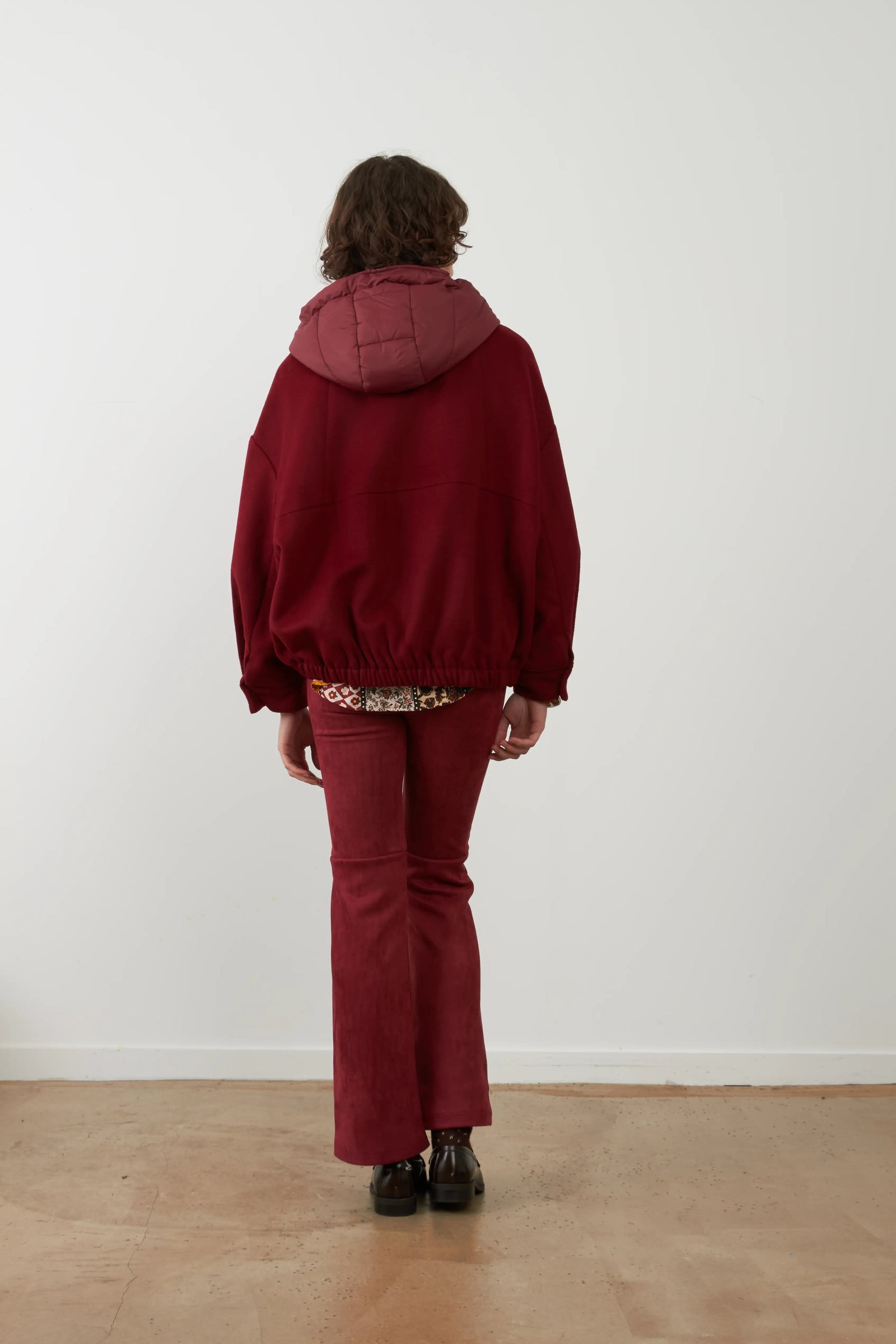 Chaqueta Lester Burgundy