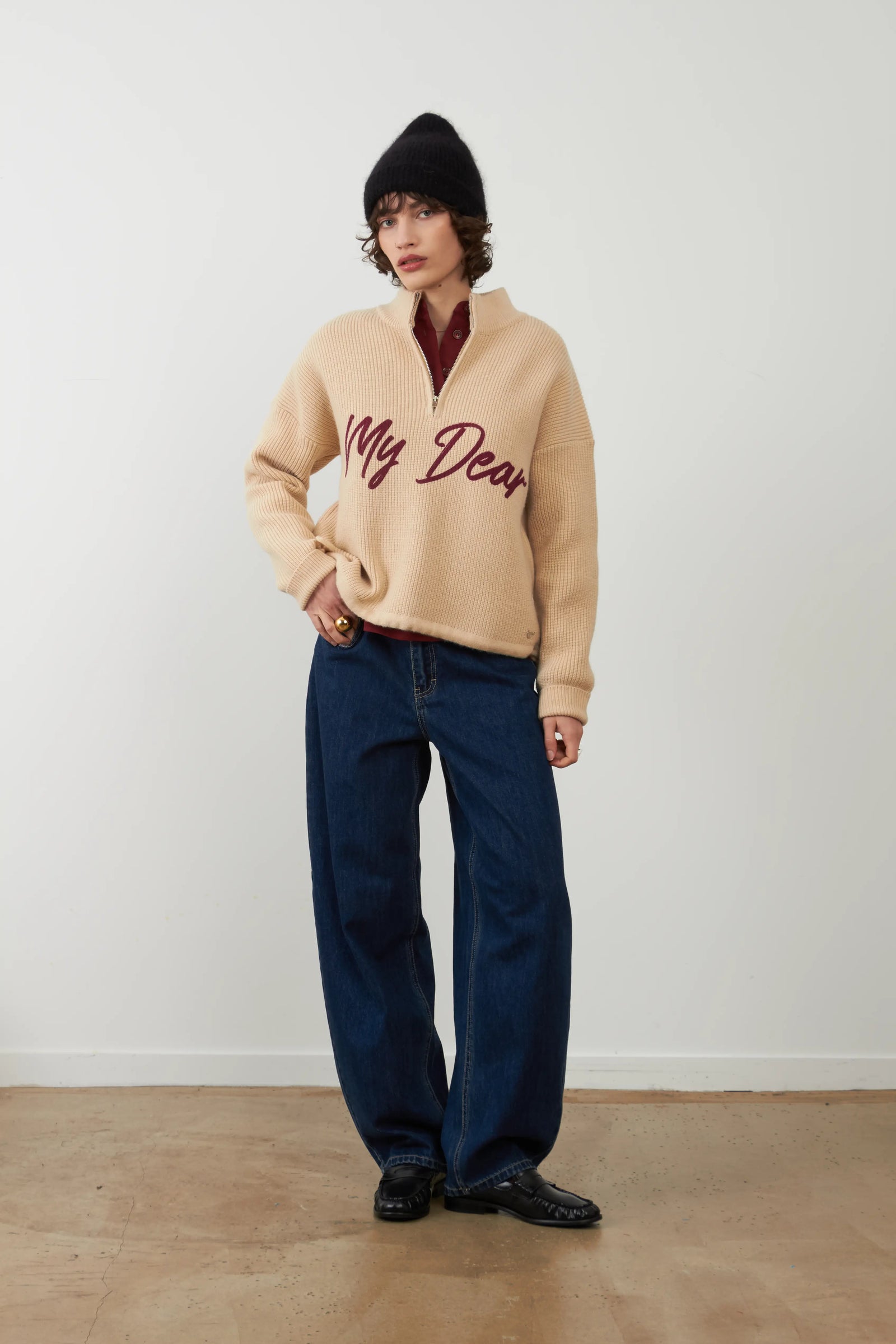 Sweater Yseult Beige
