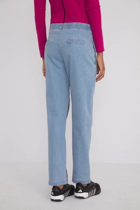 Pantalon Recto Trama Magenta