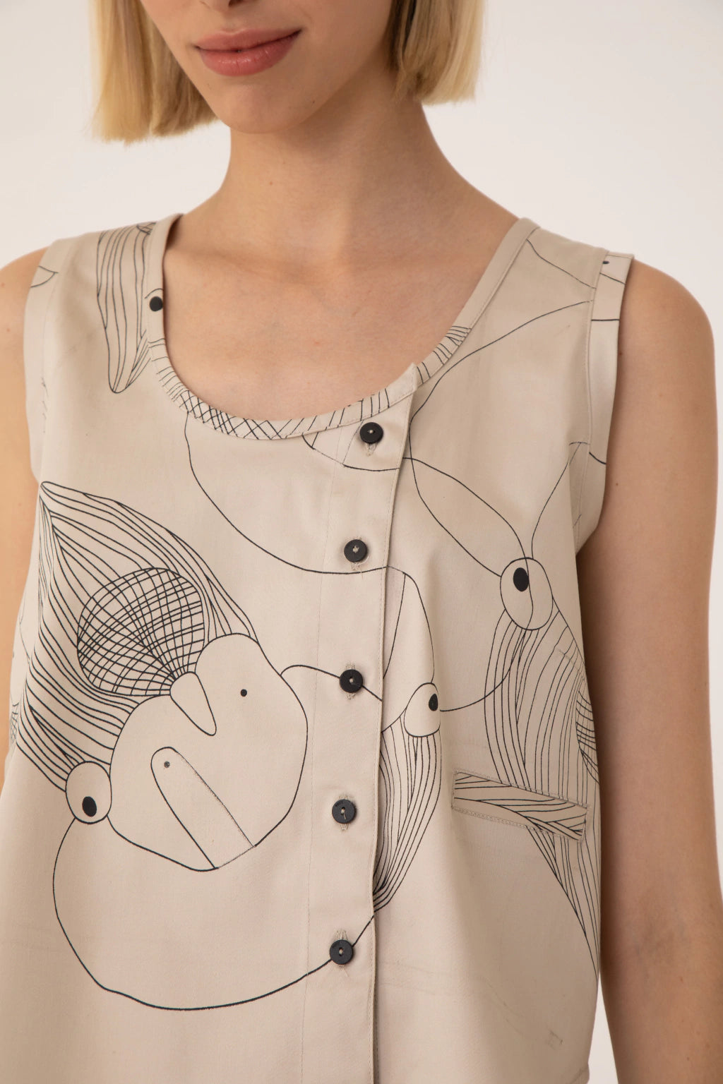 Chaleco intuicion Manteca