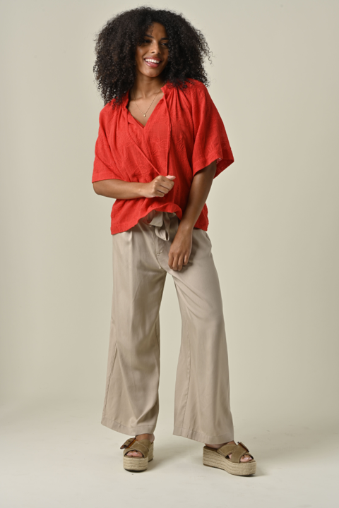 Blusa Alessandro Rojo