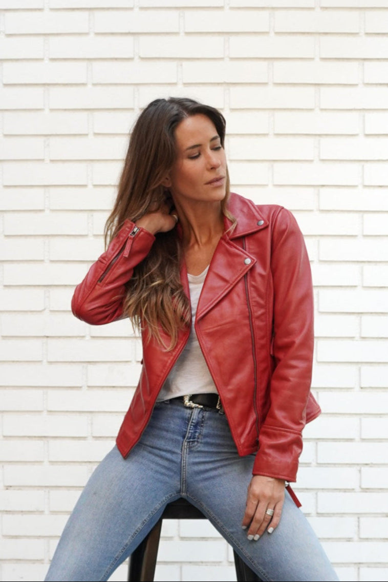Chaqueta Aura Rojo