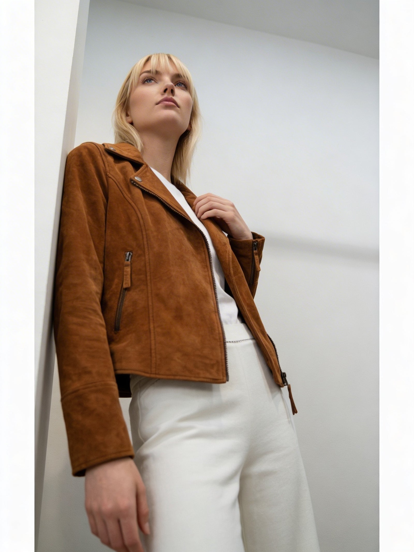 Chaqueta Aura Gamuza Suela