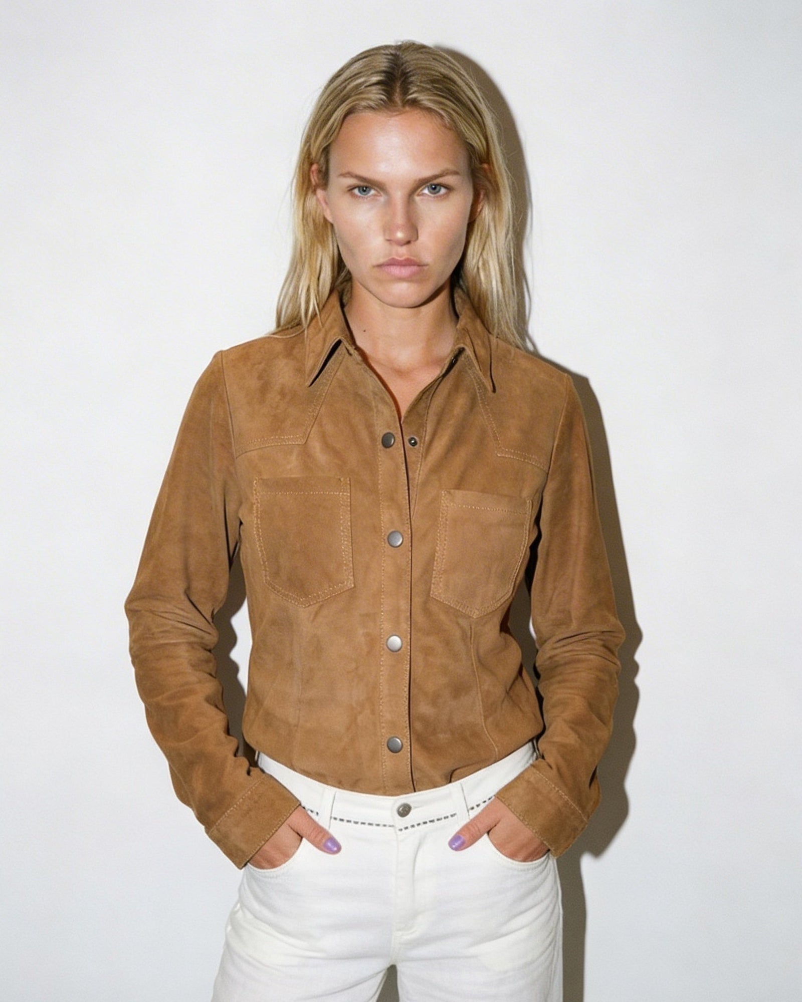 Camisa Pampa Gamuza Suela