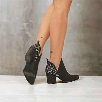 Aldana Negro Tachas Atras