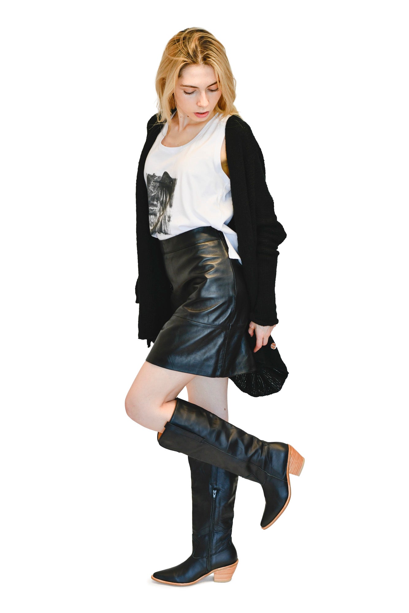 Chaleco Georgina Negro