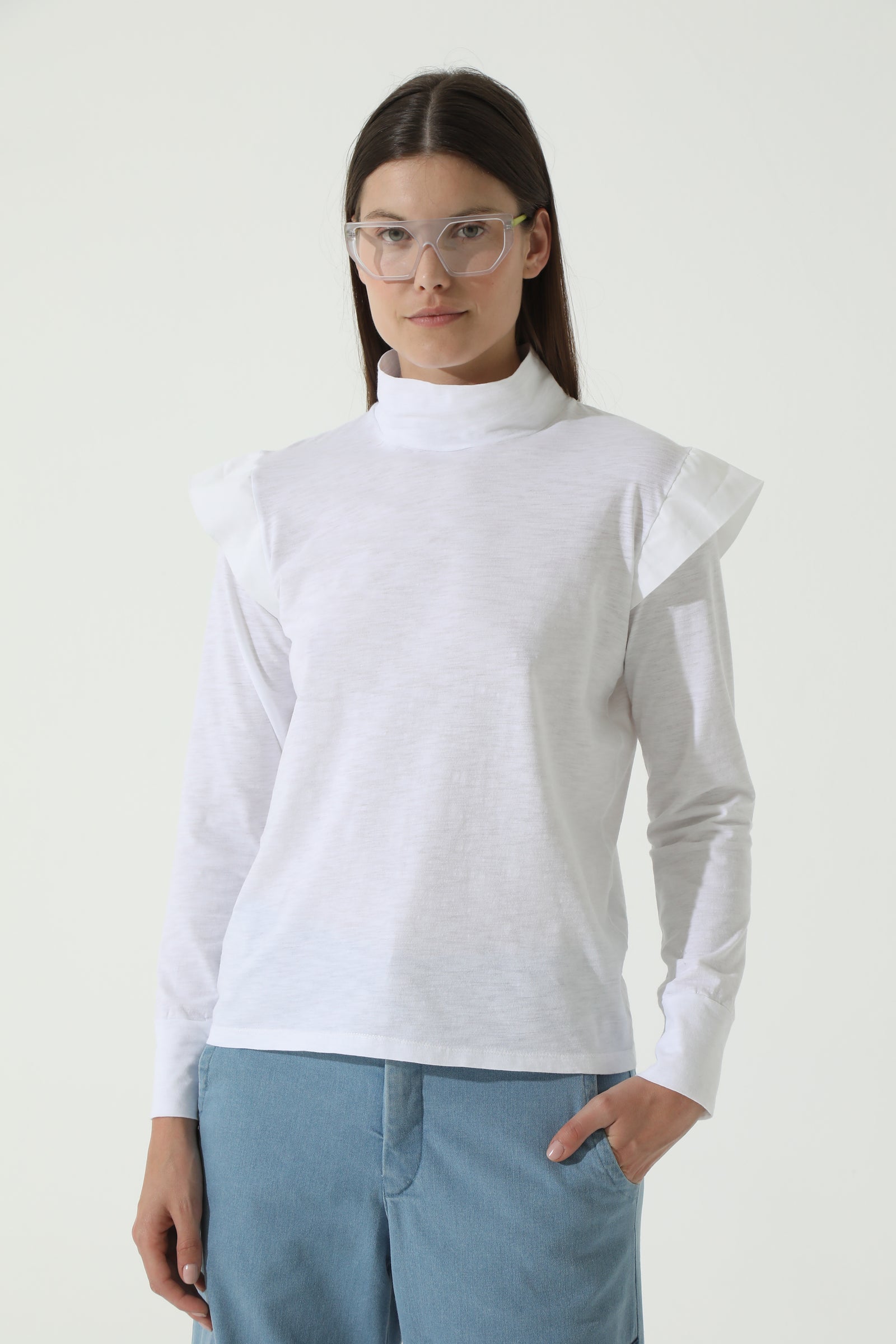 Polera Materia Blanco