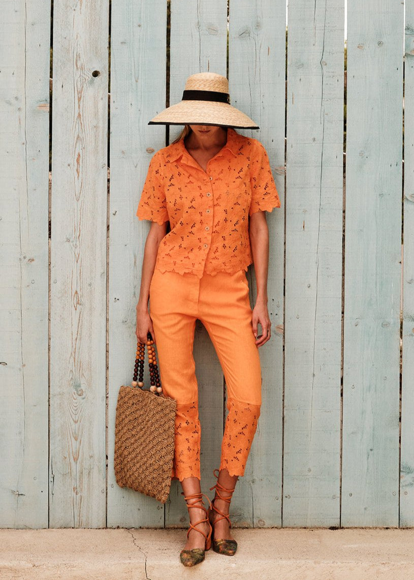 Pantalon Ios Lotus Naranja