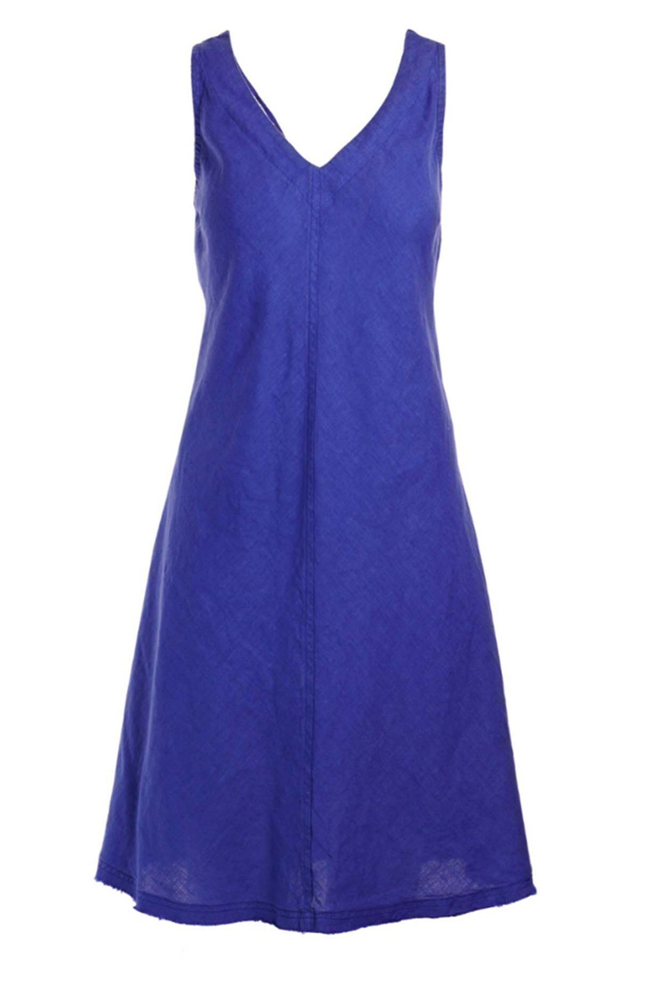 Vestido Egina Azul Lapis