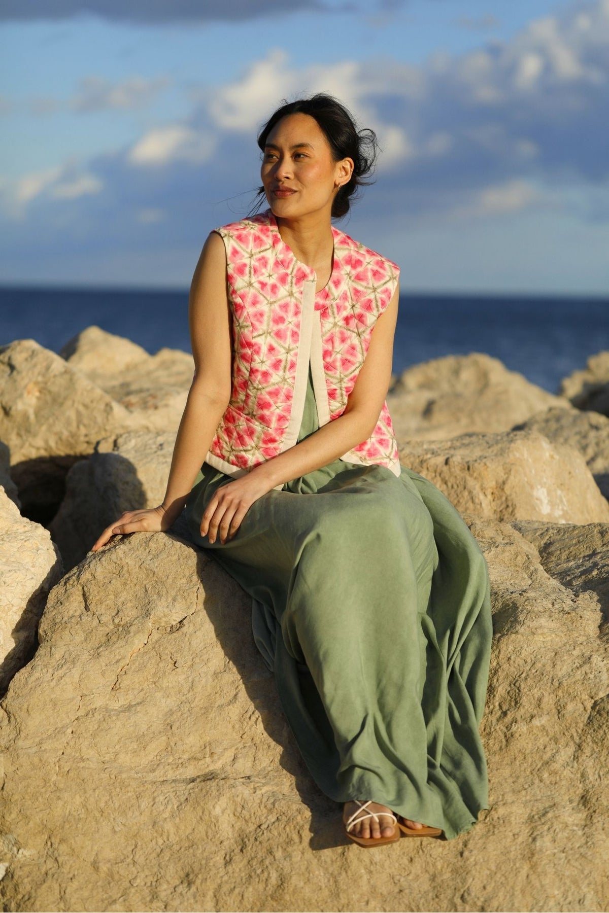 Chaleco Annabelle Kaleidoscope