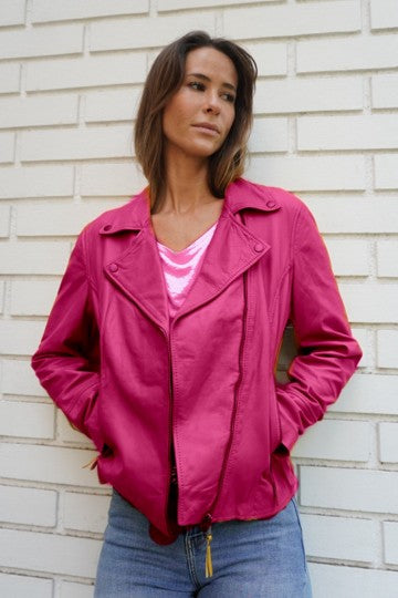 Chaqueta Aura Fucsia