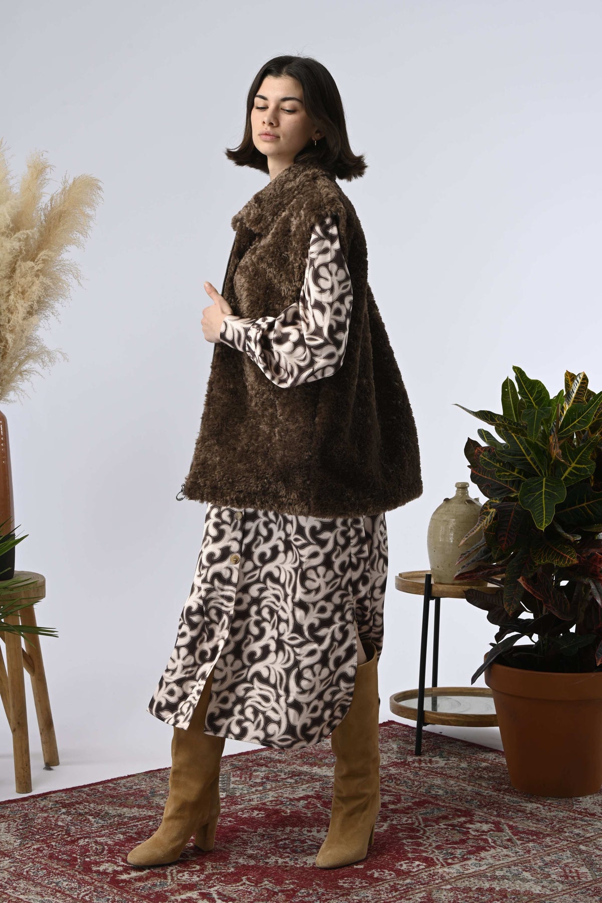 Chaleco Woody Chocolate