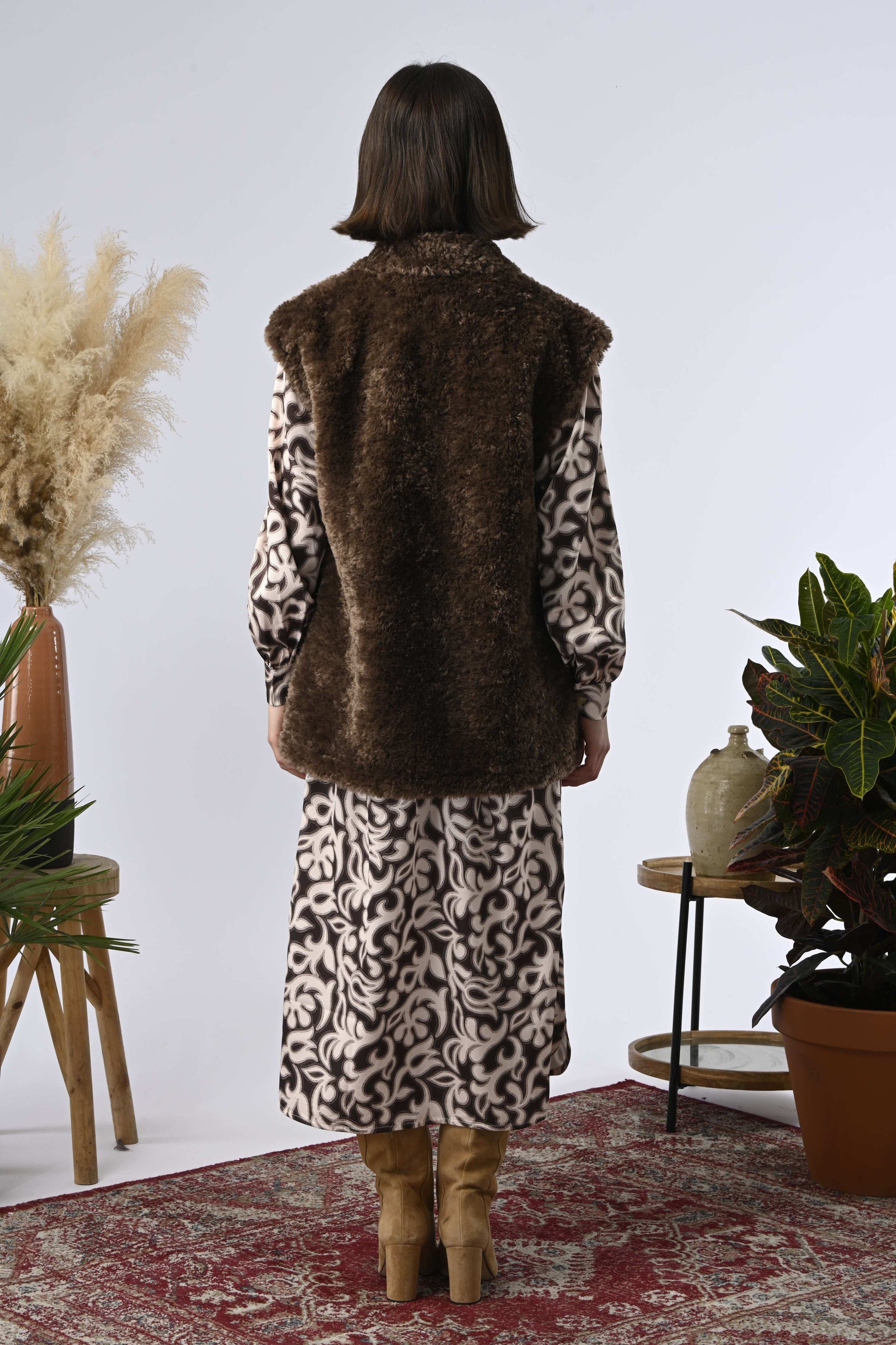 Chaleco Woody Chocolate