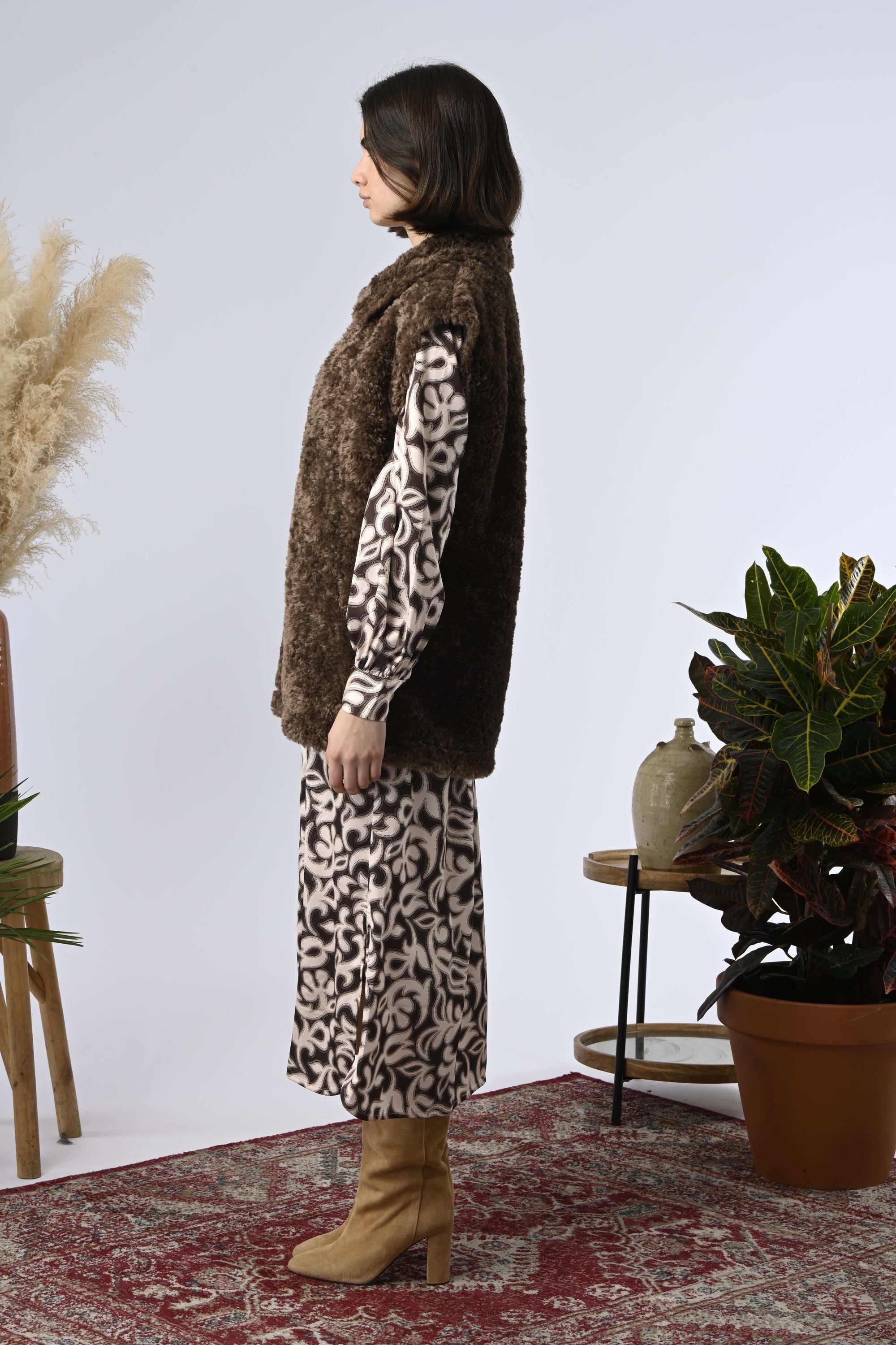 Chaleco Woody Chocolate