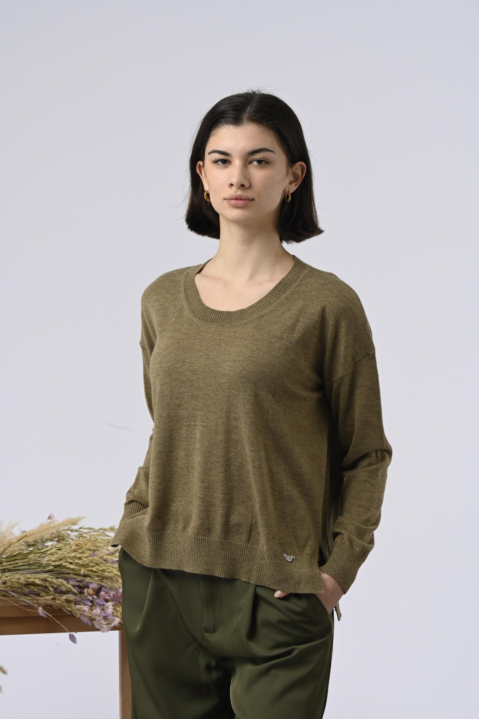 Sweater Isla Chocolate