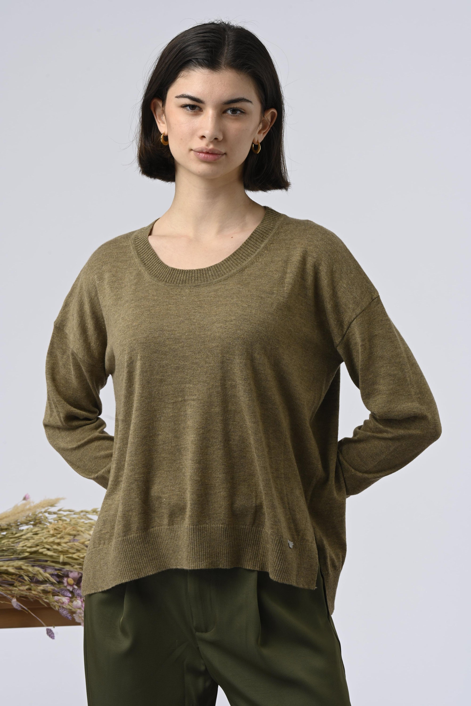 Sweater Isla Chocolate