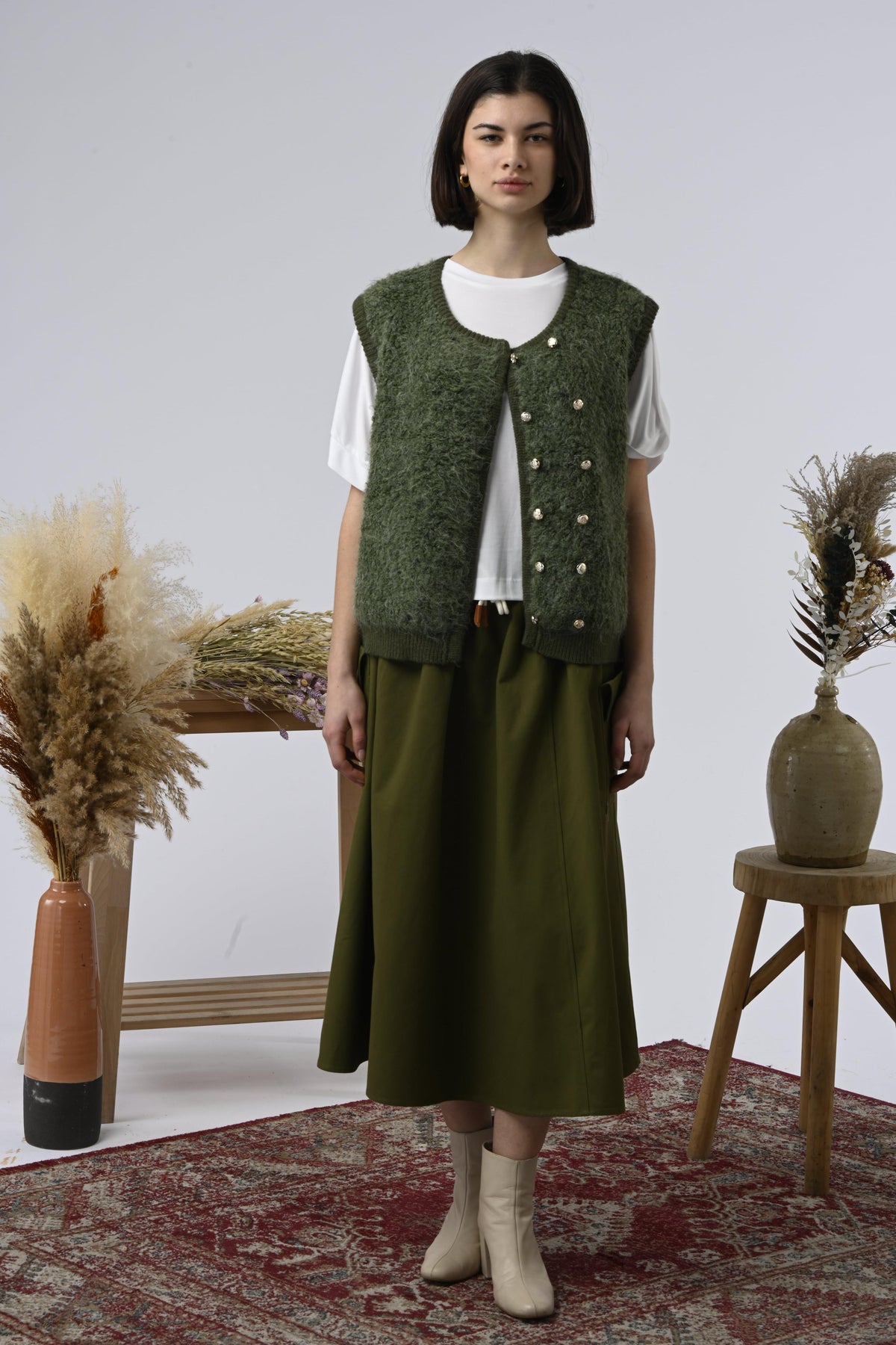 Chaleco Cabaret Kaki