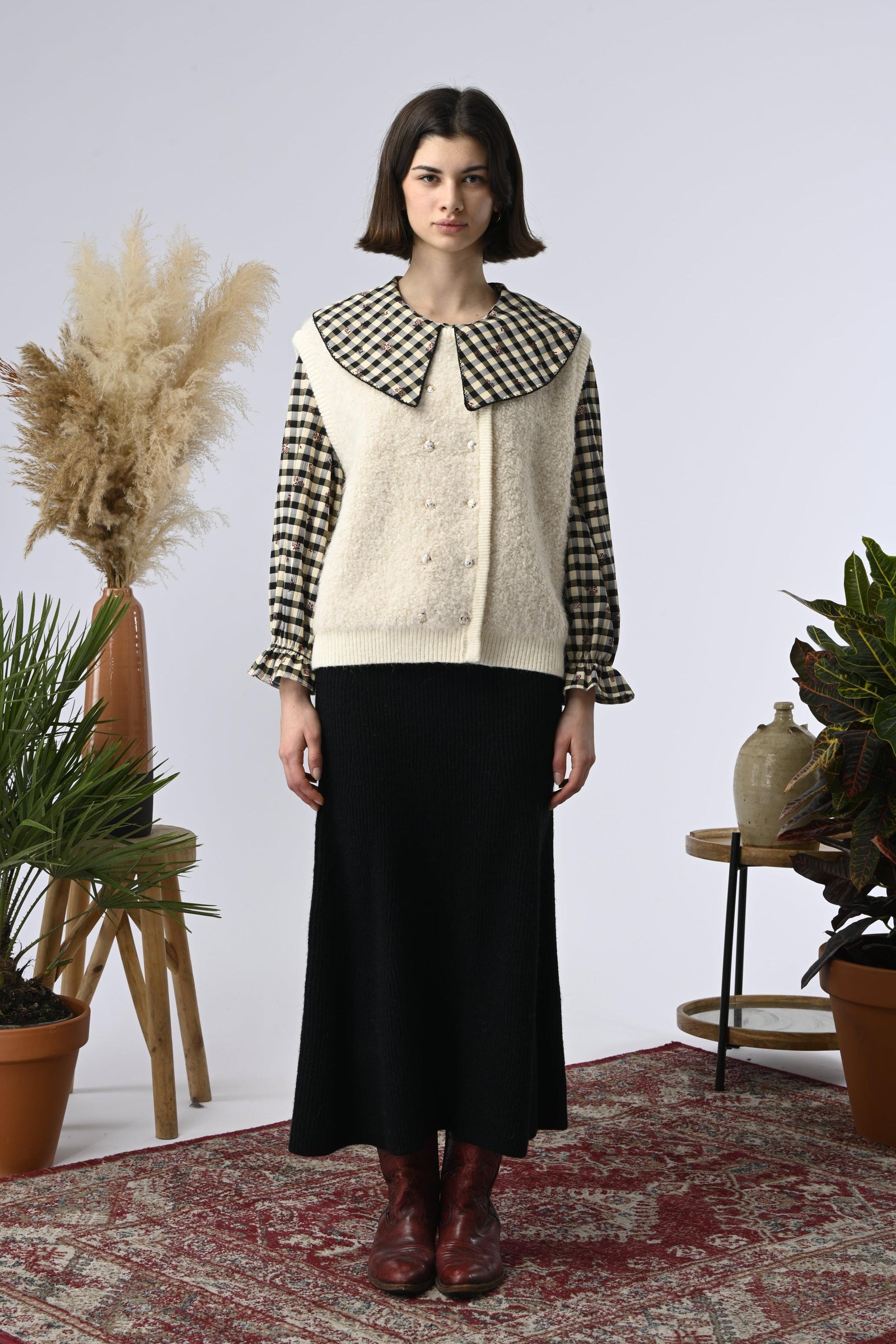 Chaleco Cabaret Beige