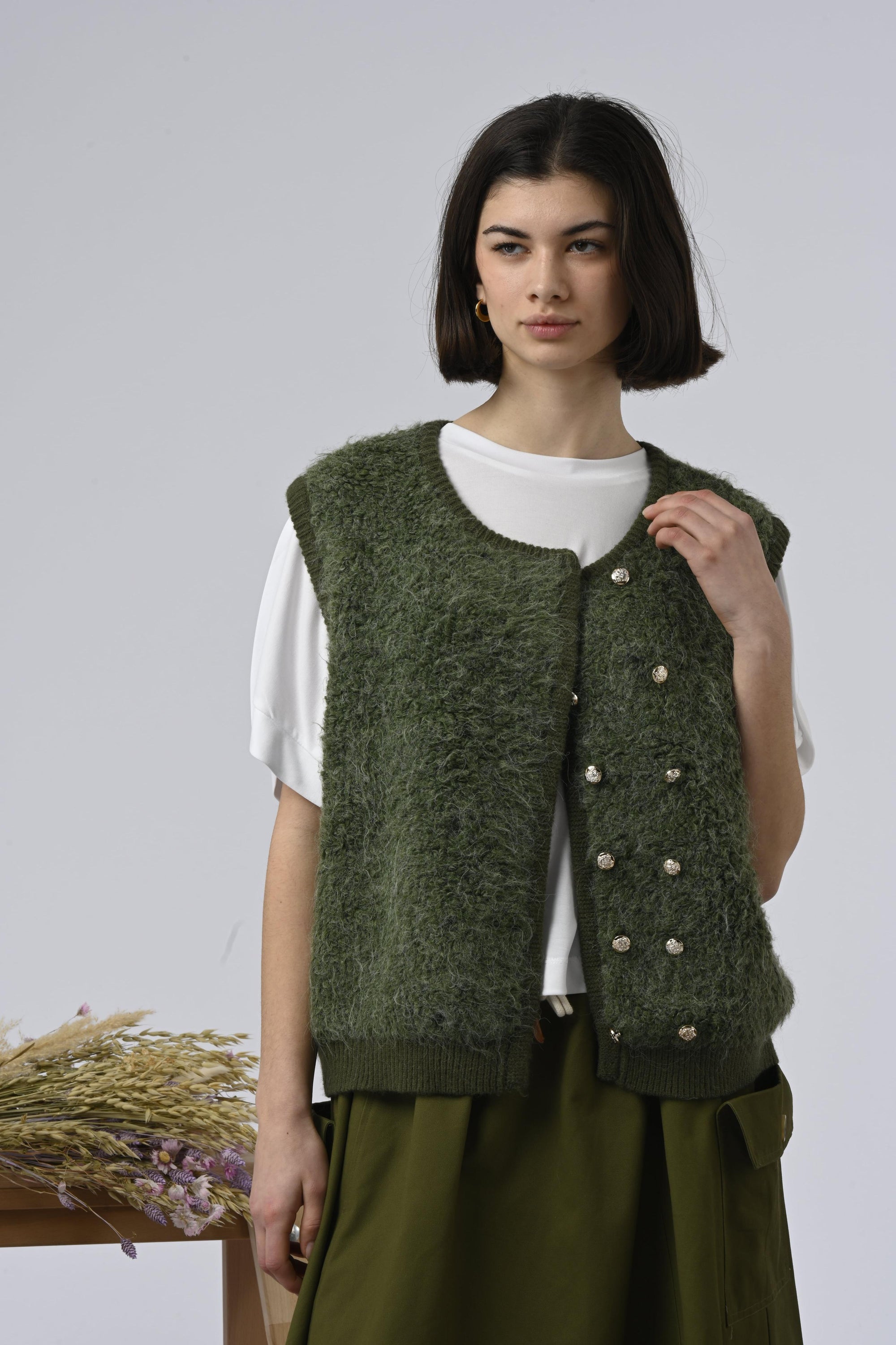 Chaleco Cabaret Kaki