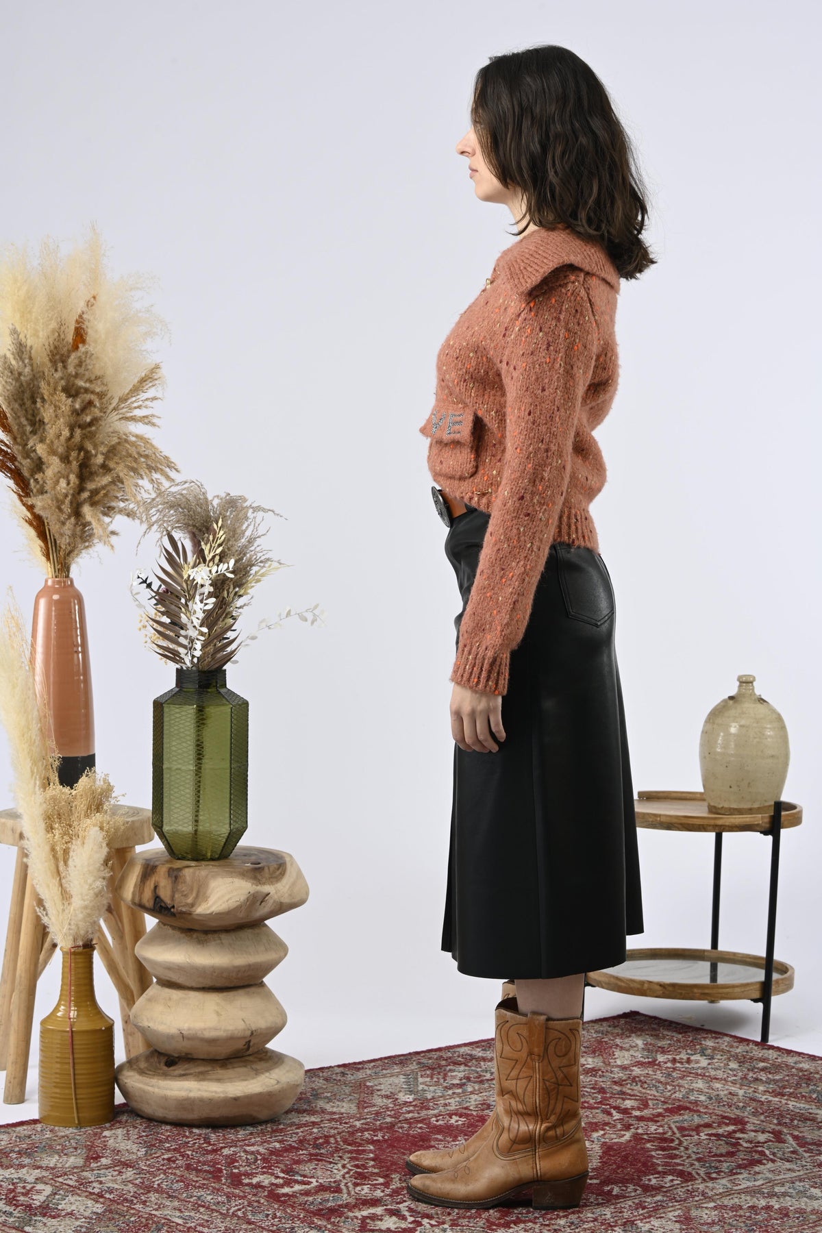 Cardigan Koline Ladrillo