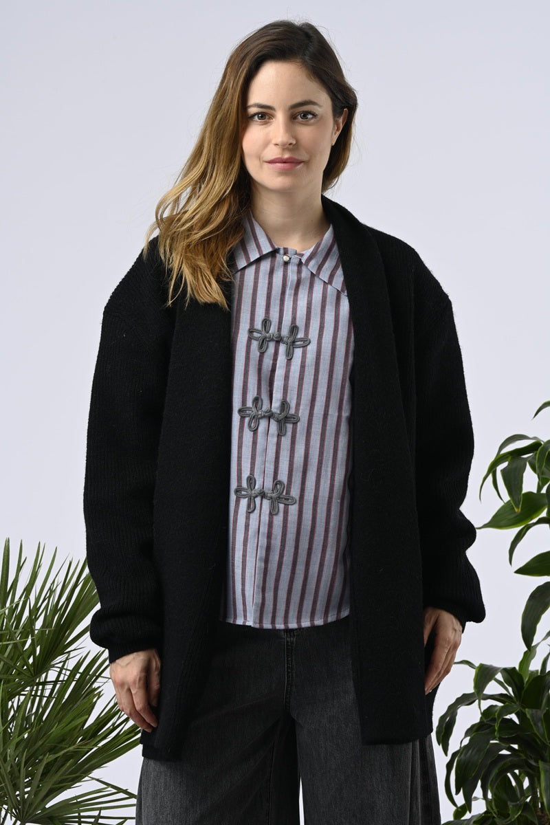 Cardigan Melkior Negro