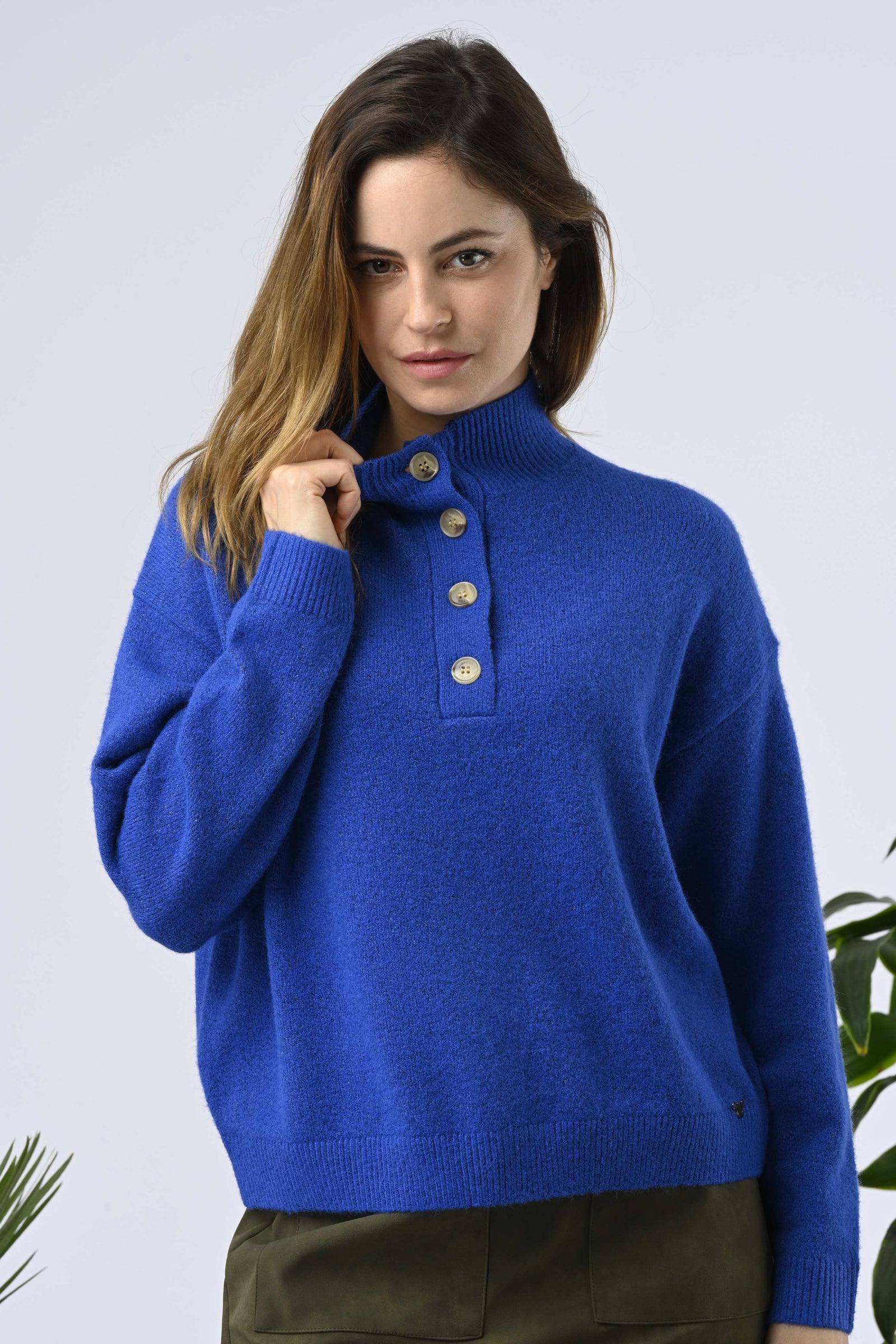 Sweater Nathanielle Azul Royal