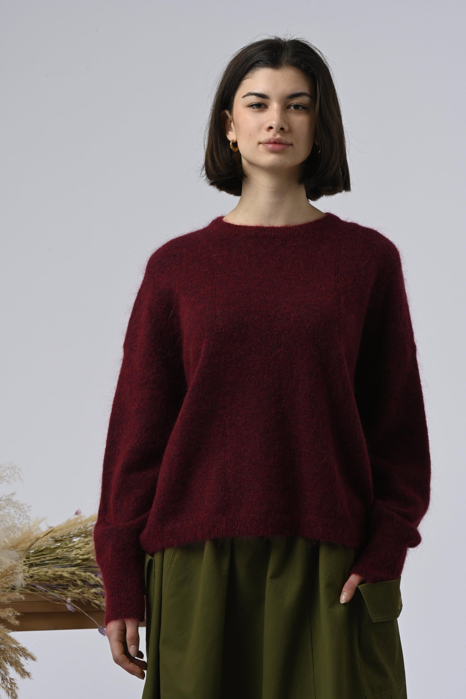 Sweater Rania Burgundy