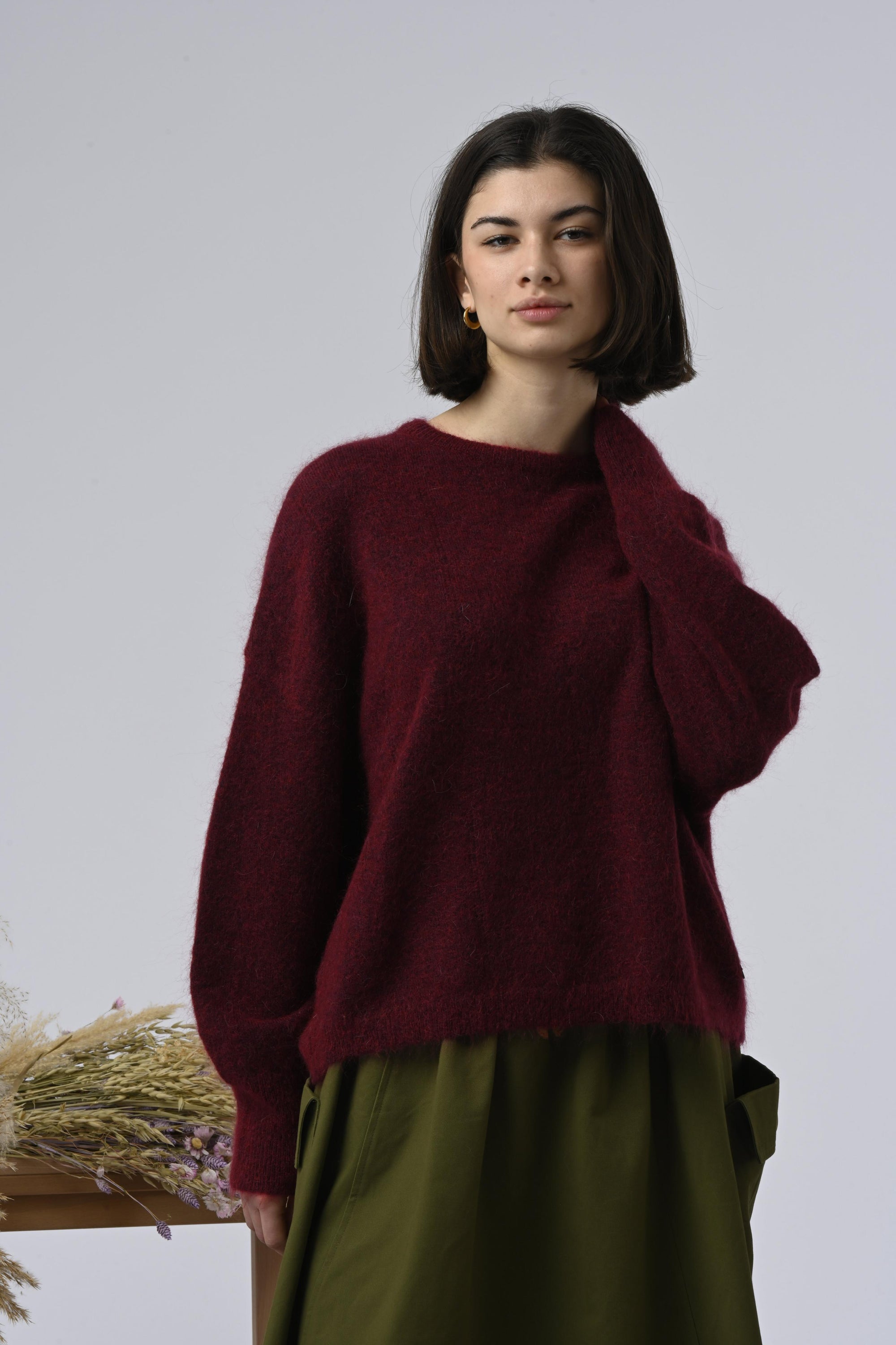 Sweater Rania Burgundy