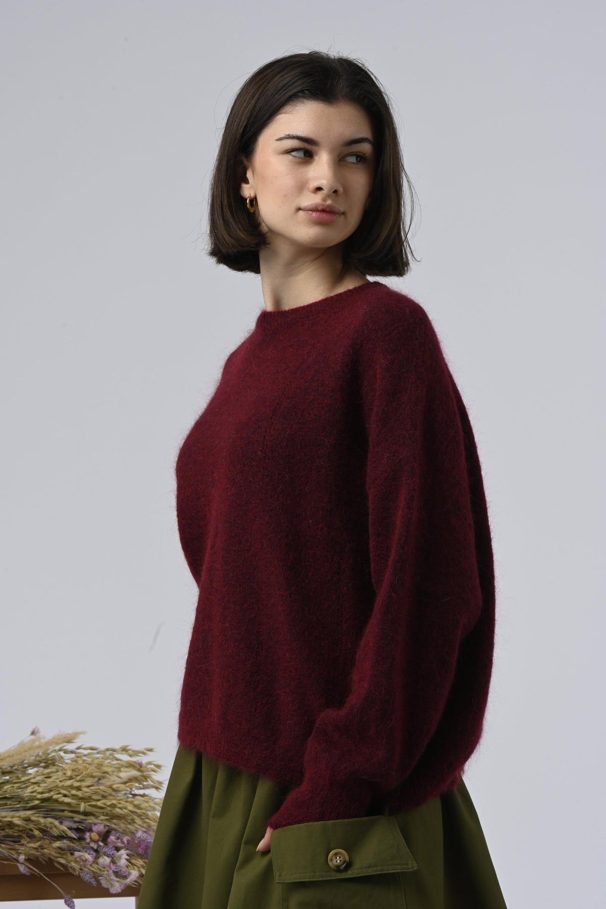 Sweater Rania Burgundy