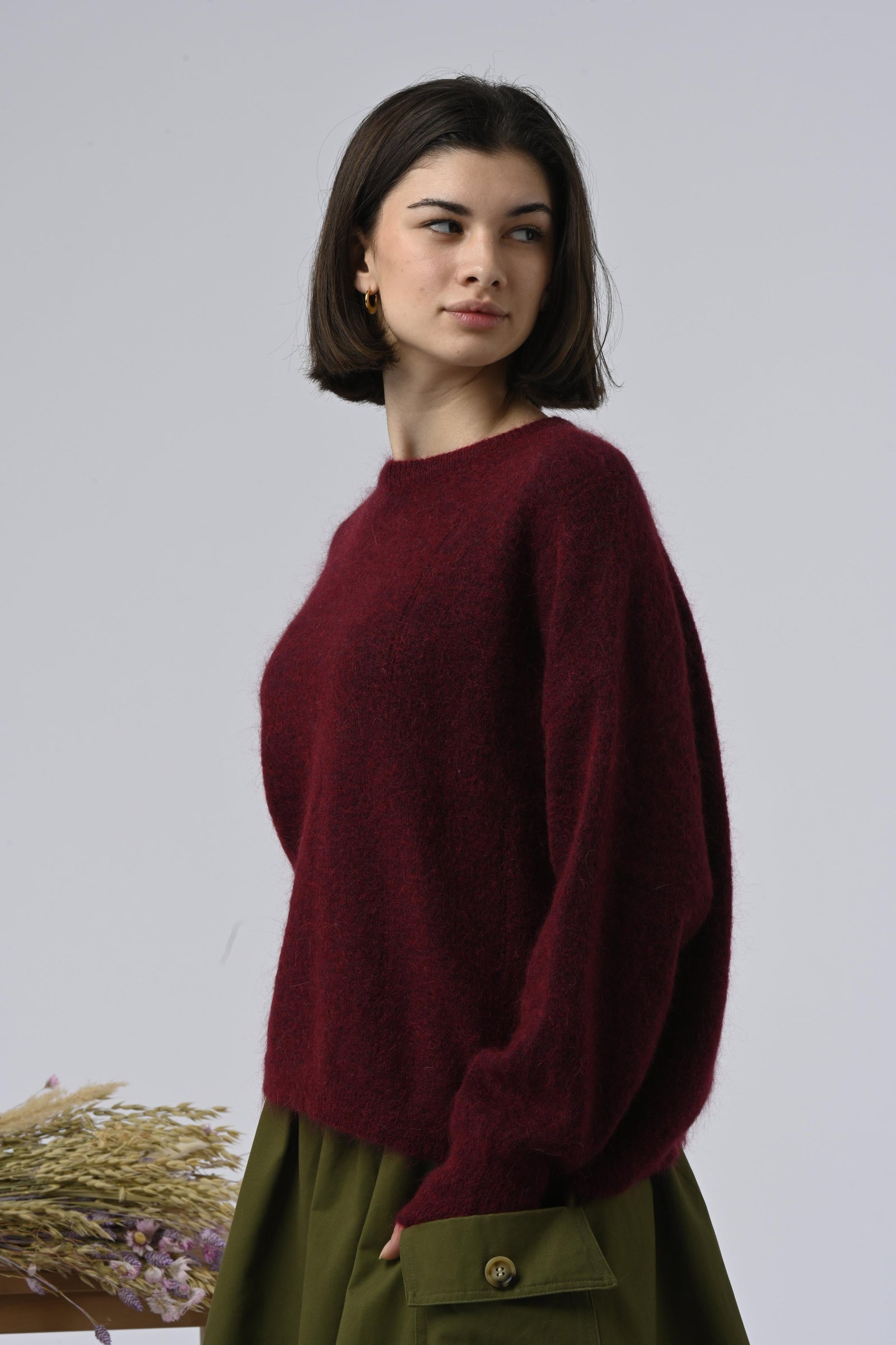 Sweater Rania Burgundy