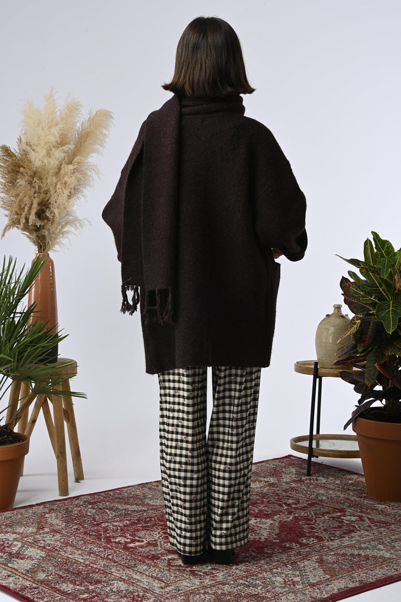 Cardigan Sofi Ciruela