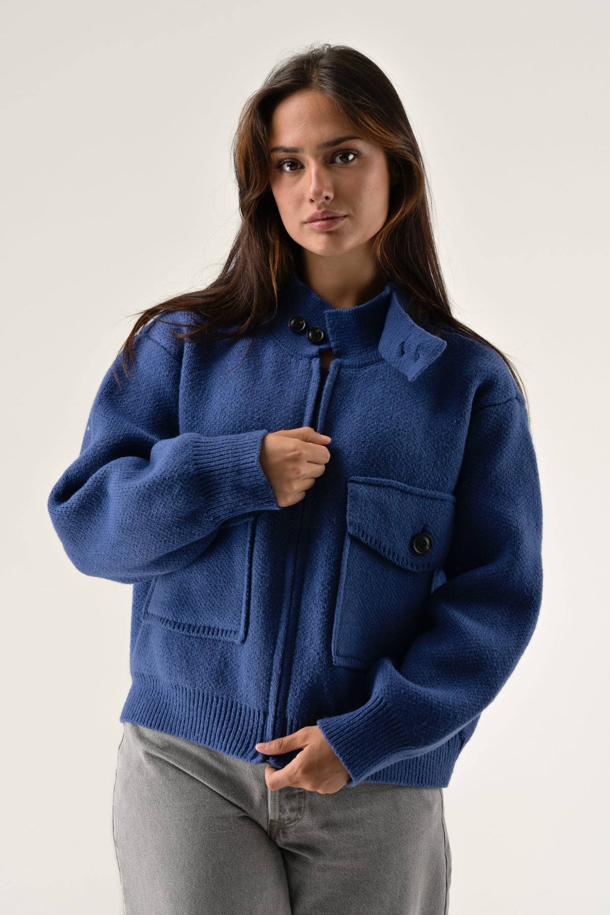 Chaqueta Biba Azul