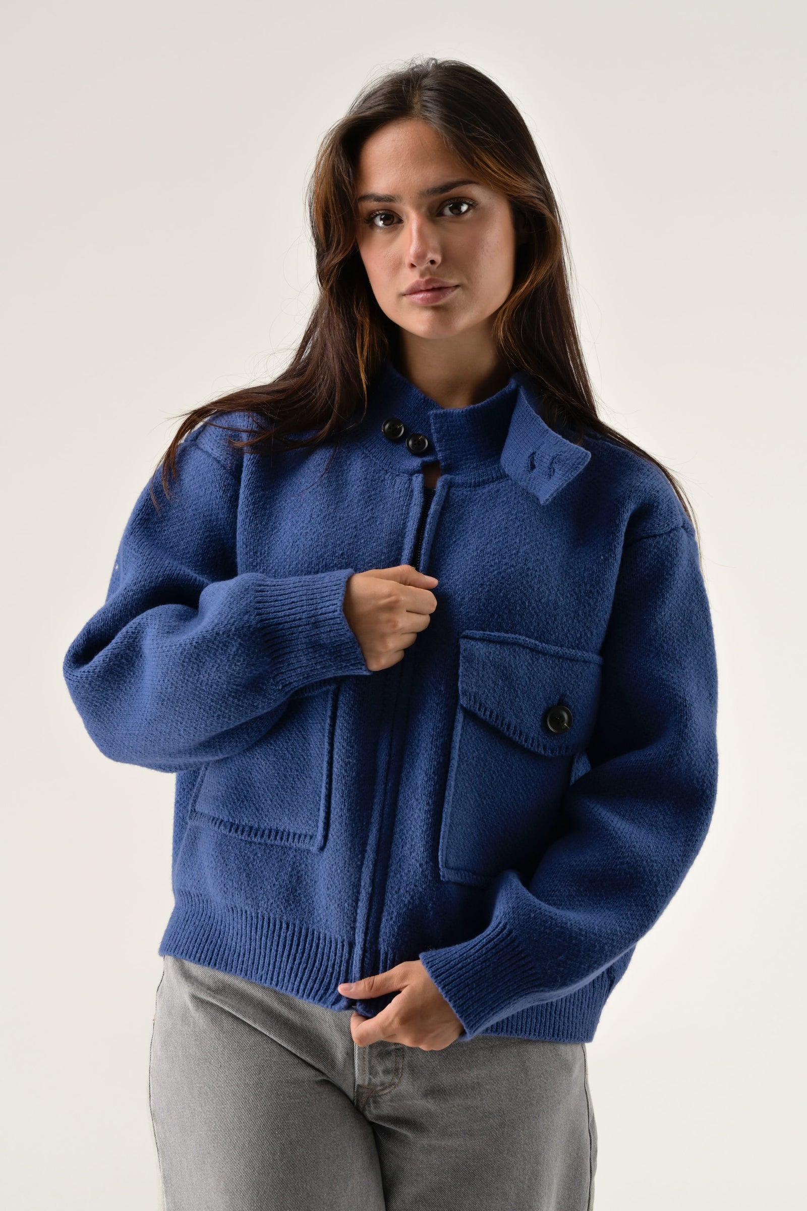 Chaqueta Biba Azul