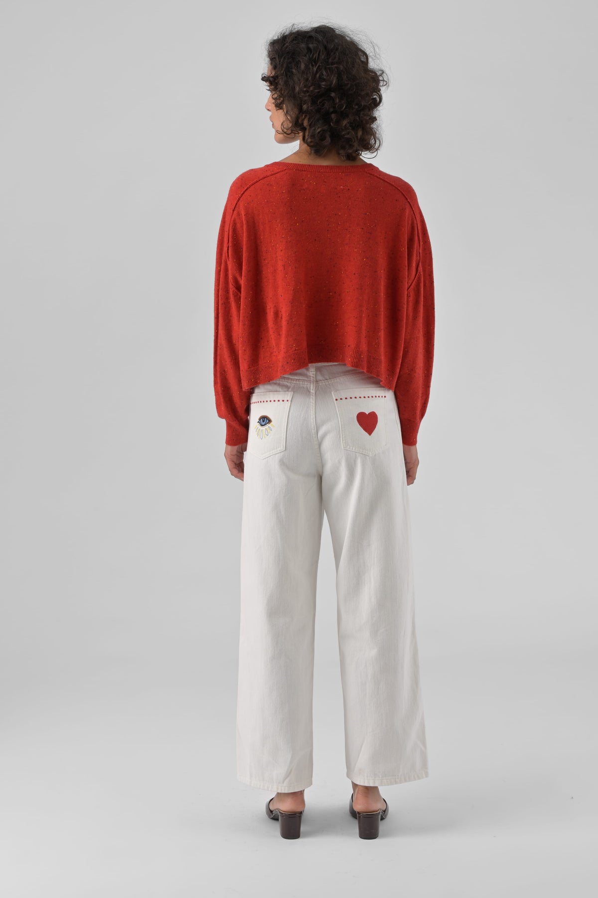 Cardigan Maelie Rojo