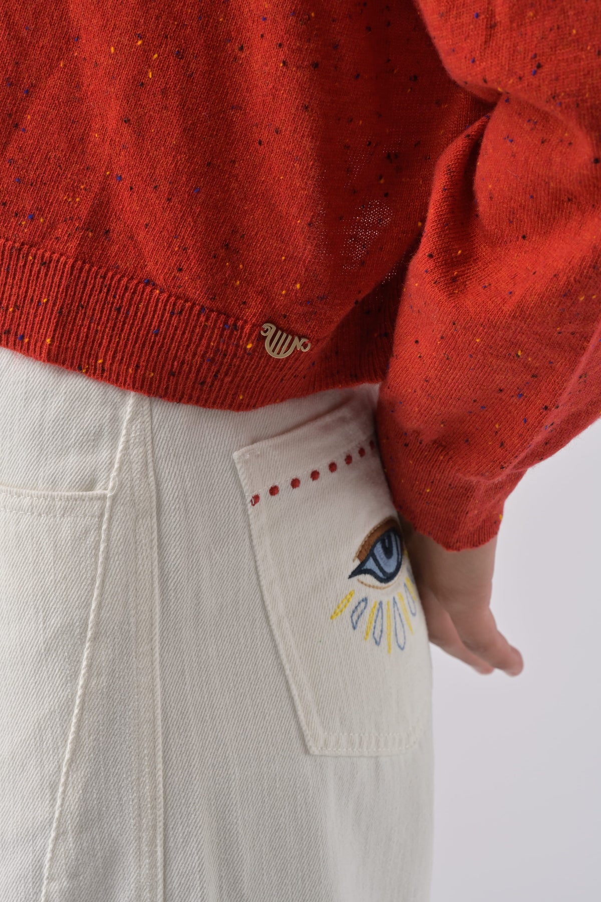 Cardigan Maelie Rojo