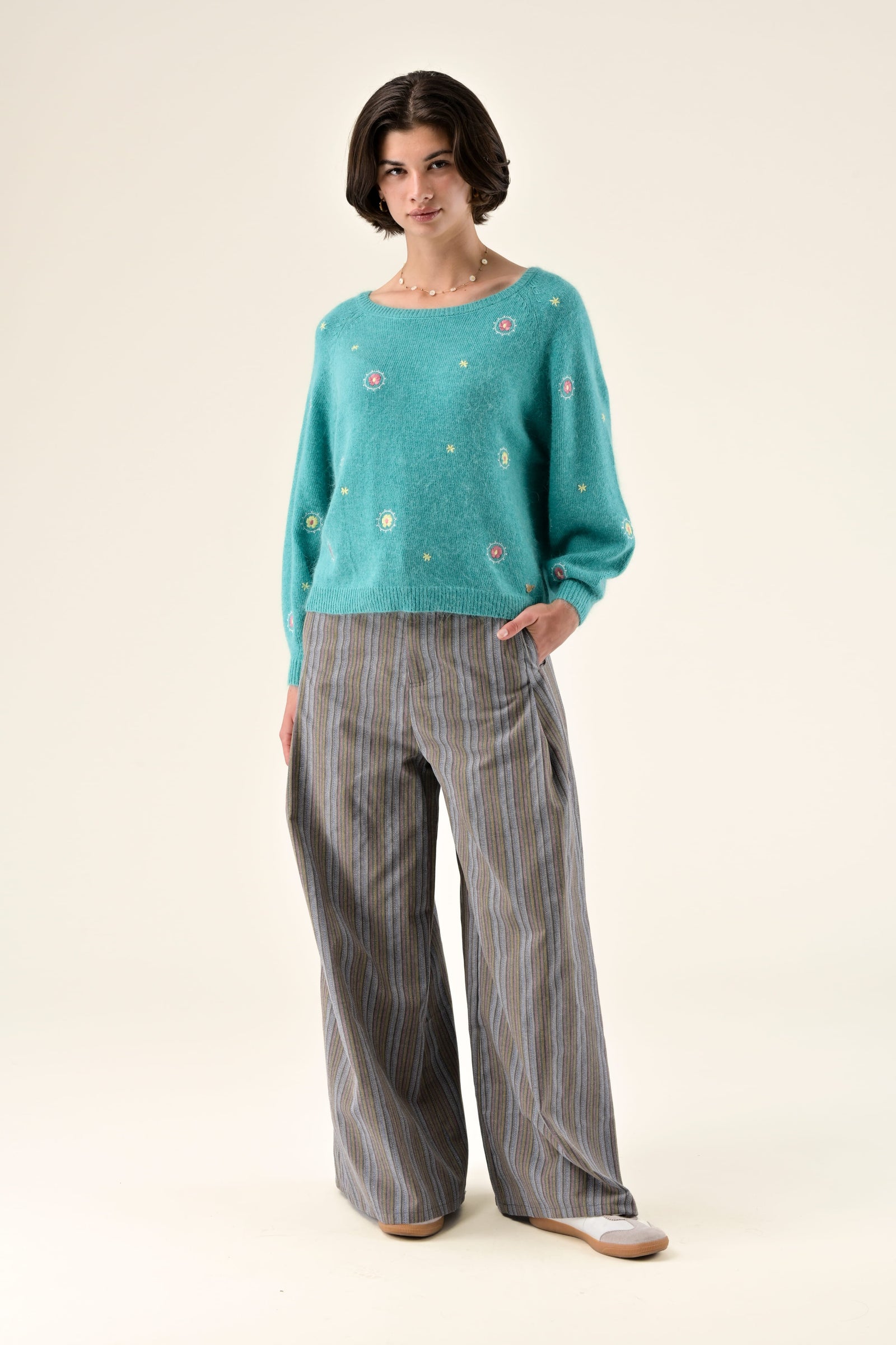 Sweater Maeva Aqua