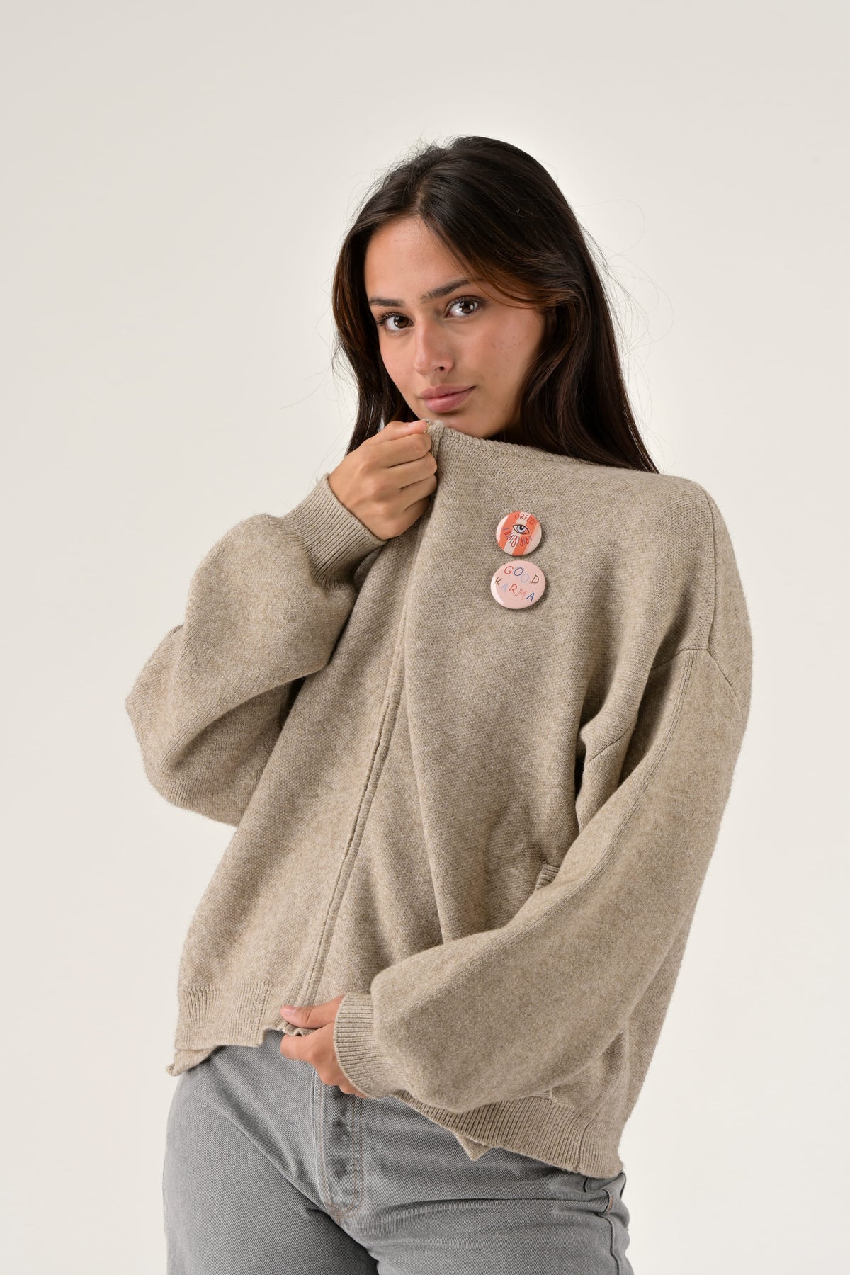 Cardigan Marcelle Beige