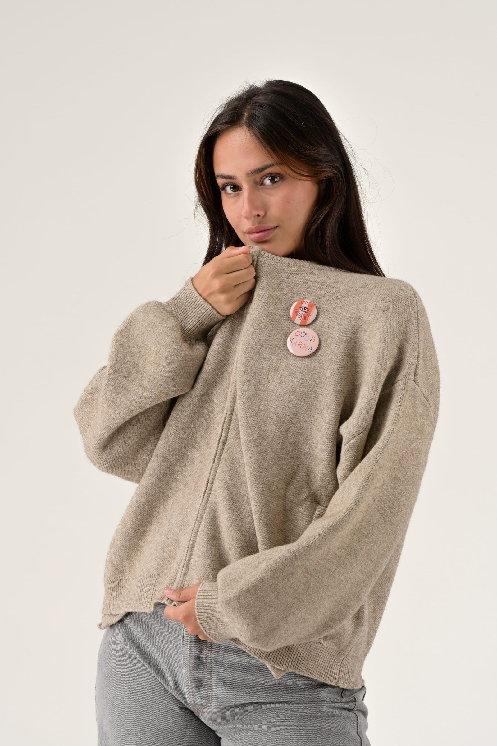 Cardigan Marcelle Beige