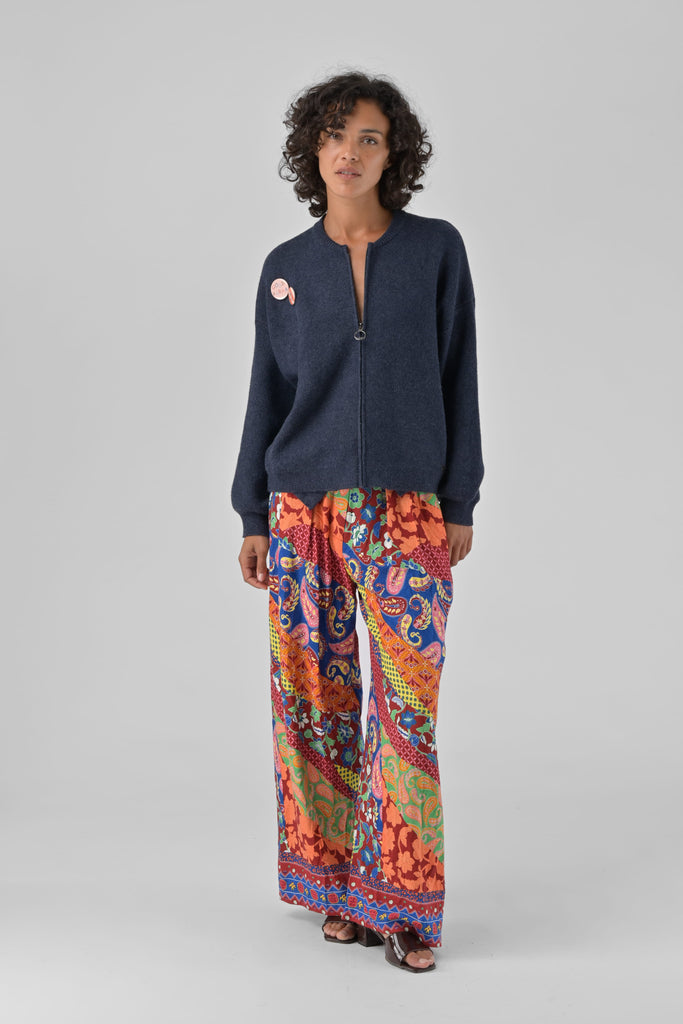 Cardigan Marcelle Azul