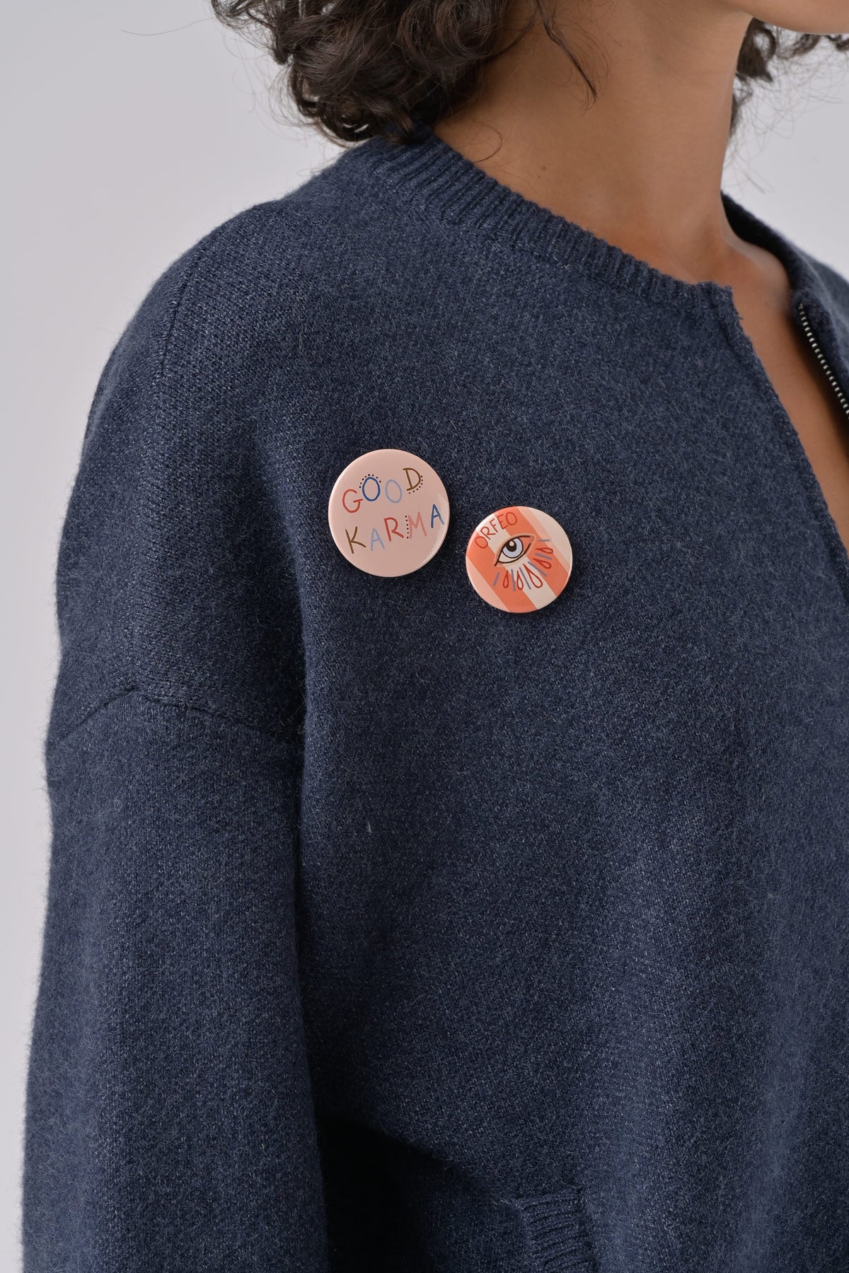 Cardigan Marcelle Azul