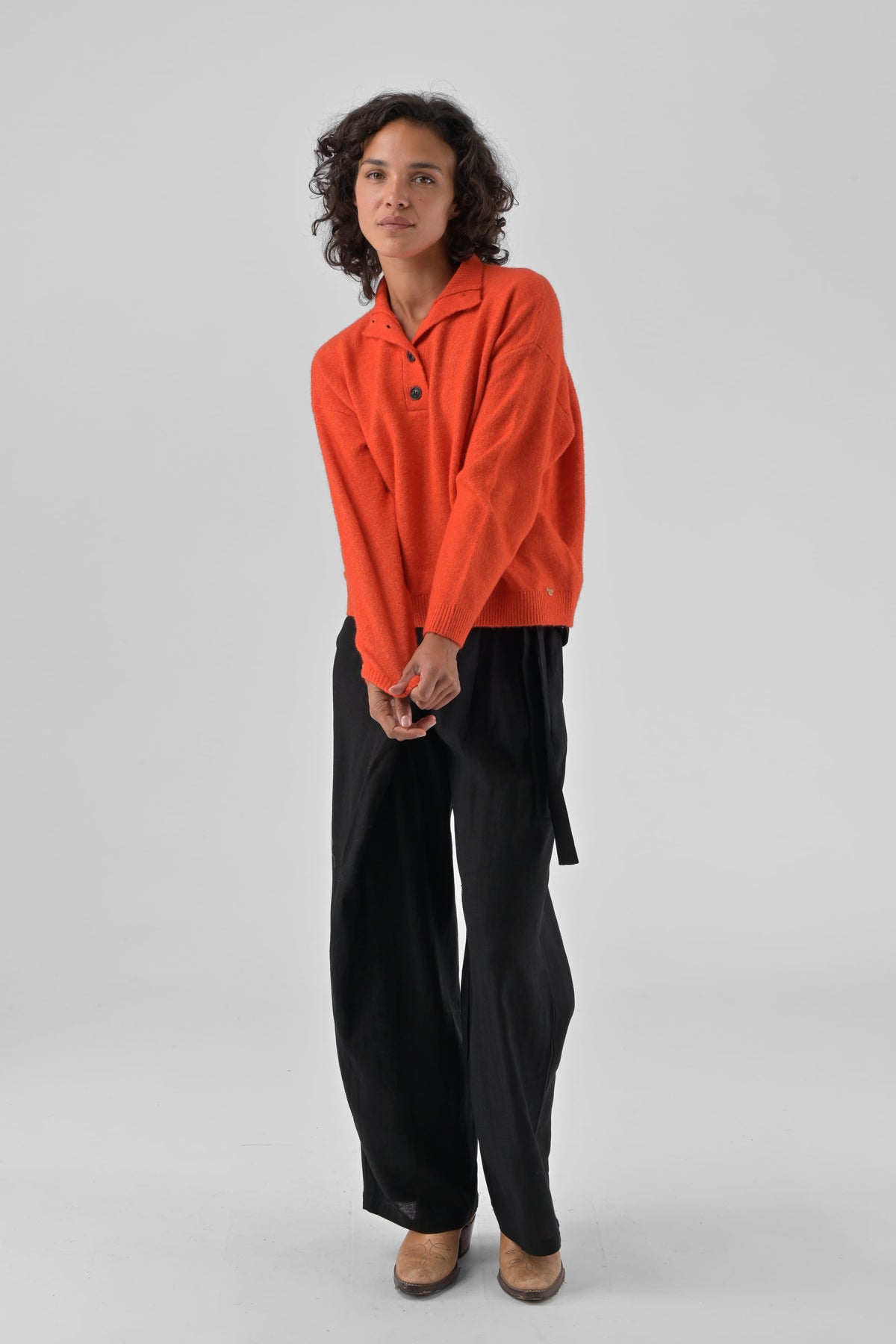 Sweater Nathanielle Naranja