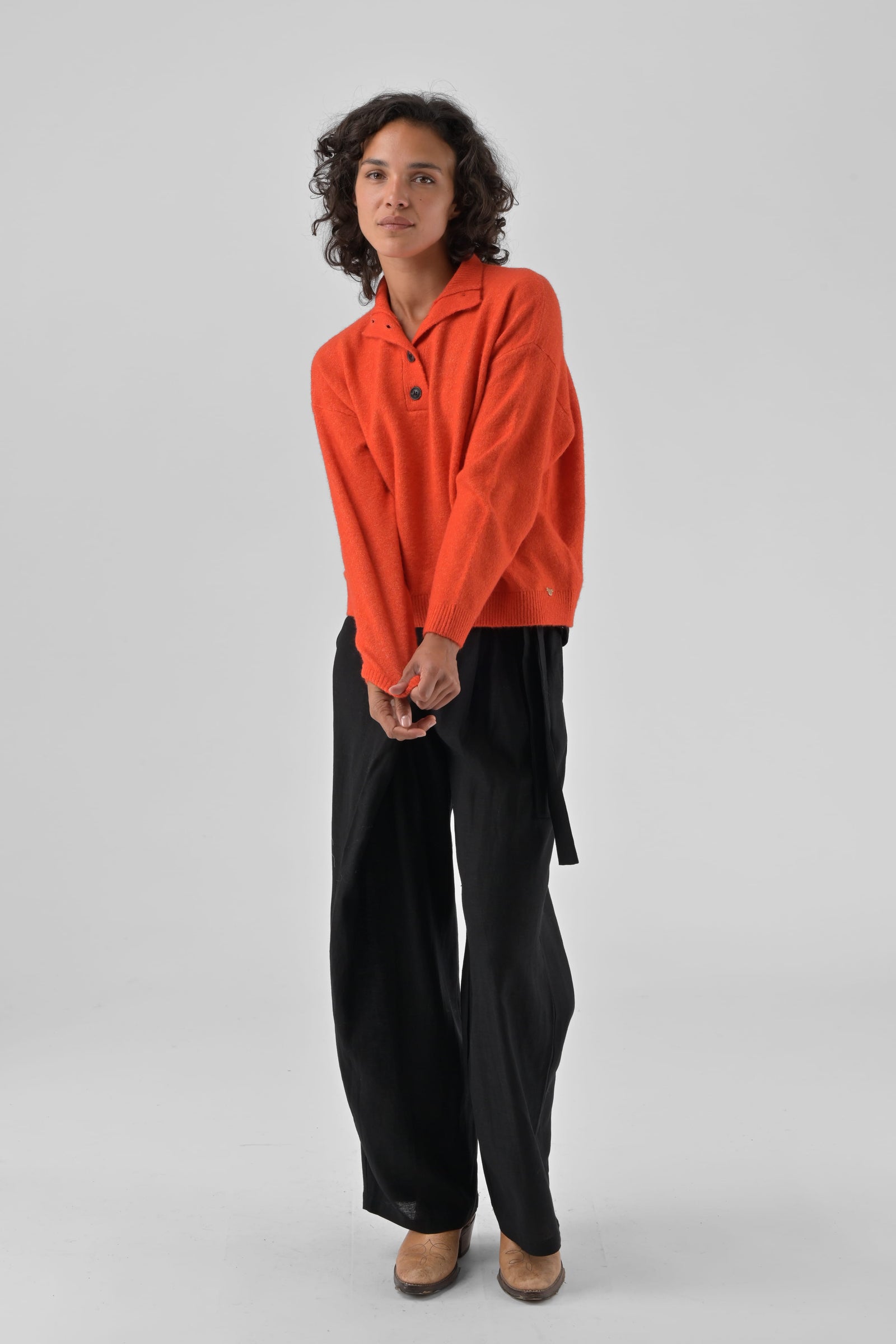 Sweater Nathanielle Naranja