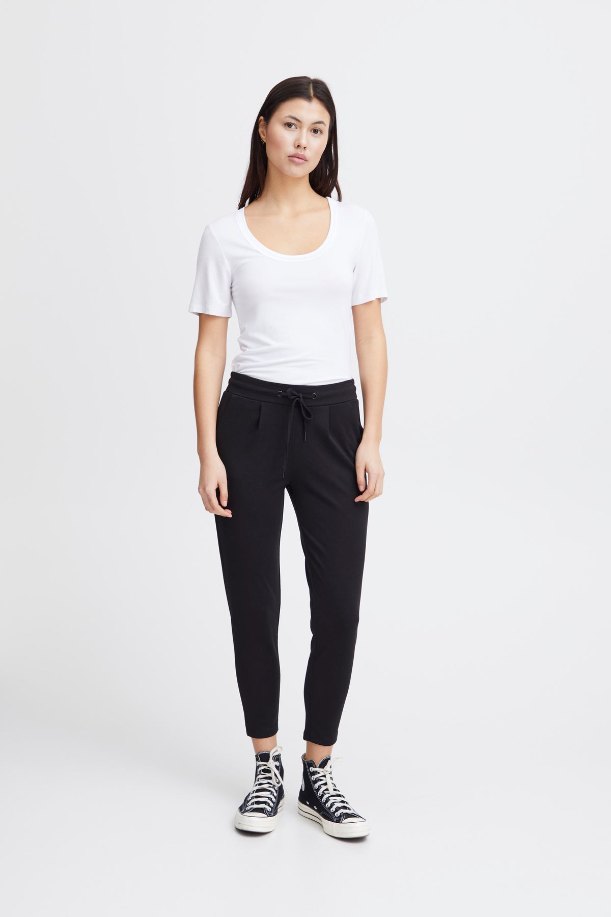 Pantalon Kate Cropped Negro