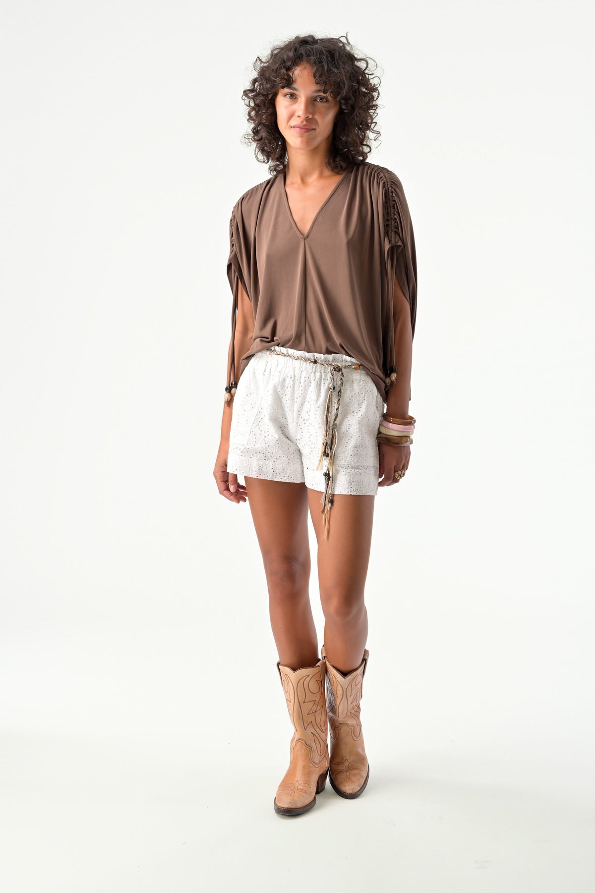 Polera Louka Chocolate