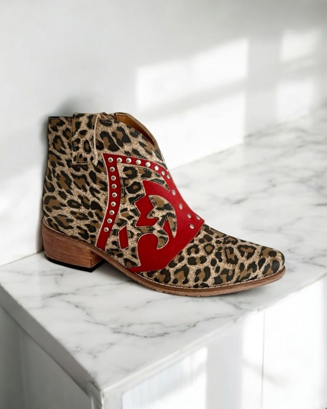 Carmina Animal Print Rojo